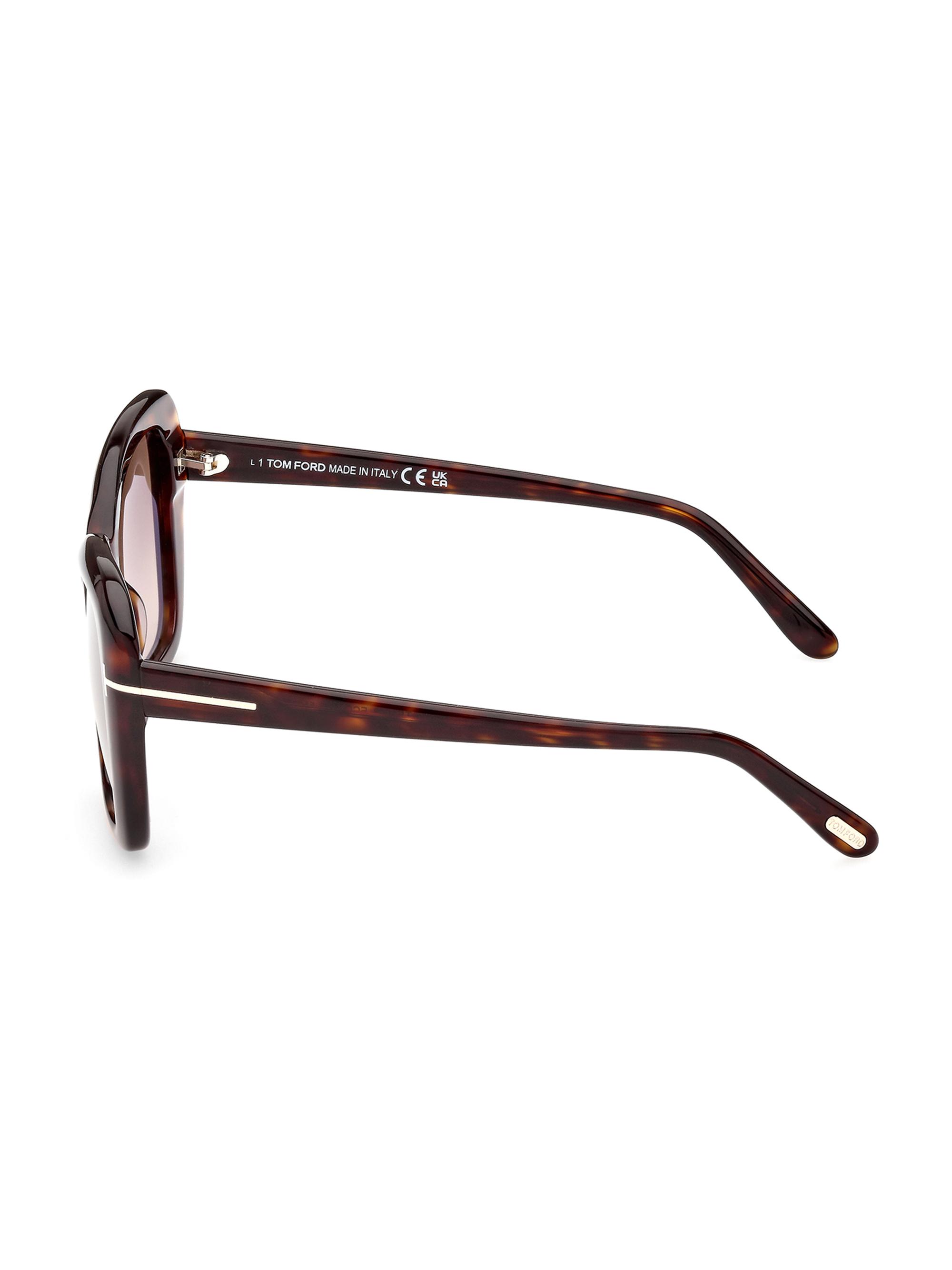 TOM FORD Maeve 55MM Butterfly Sunglasses | Saks Fifth Avenue display picture 3