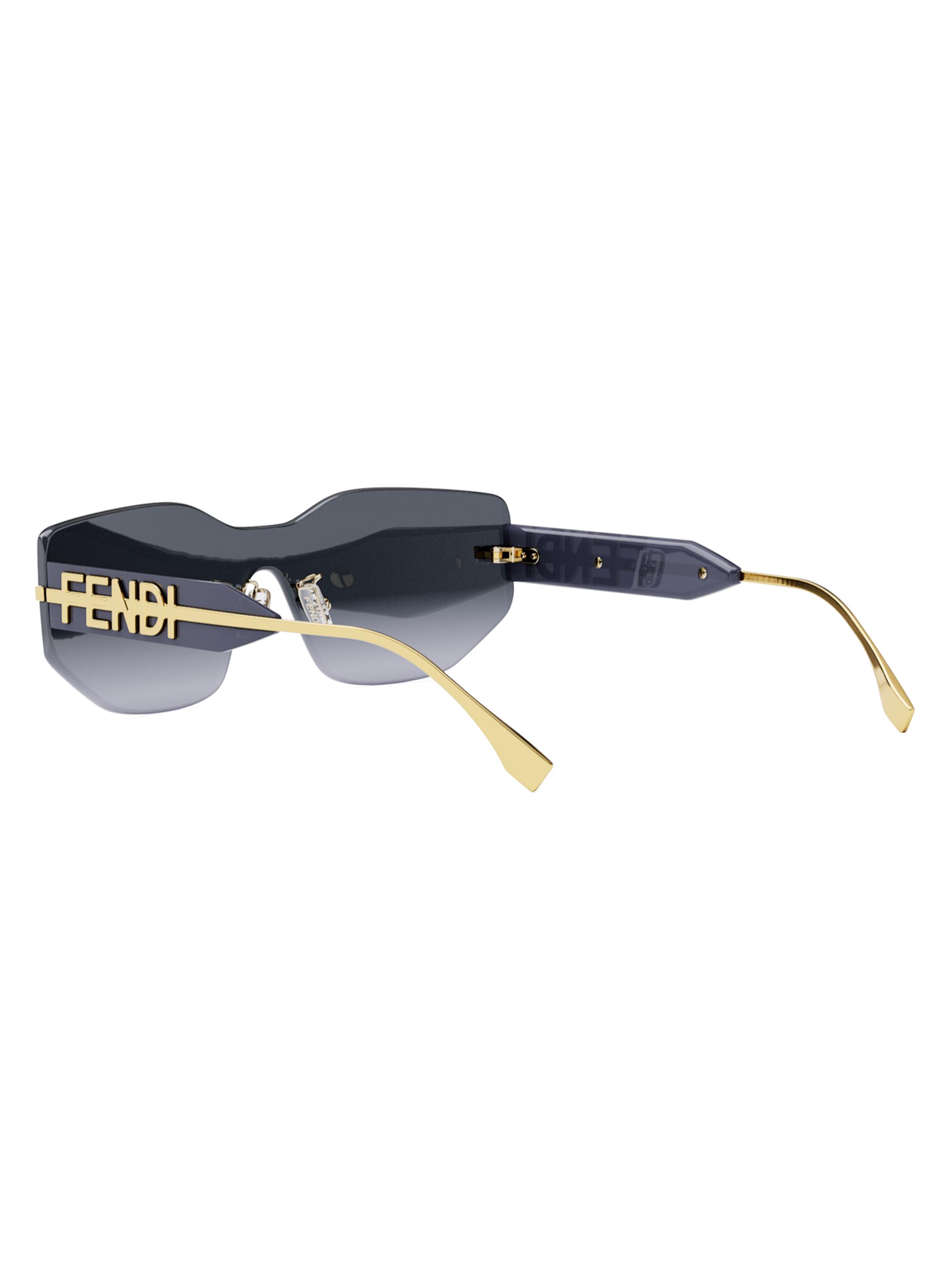 Fendi Fendigraphy Shield Sunglasses Saks Fifth Avenue