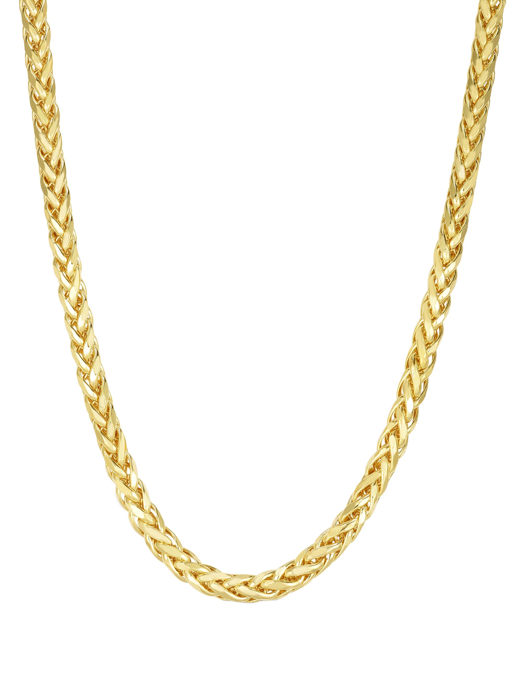 Saks Fifth Avenue Collection Men's 14K Yellow Gold Wheat-Chain Necklace - Yellow Gold