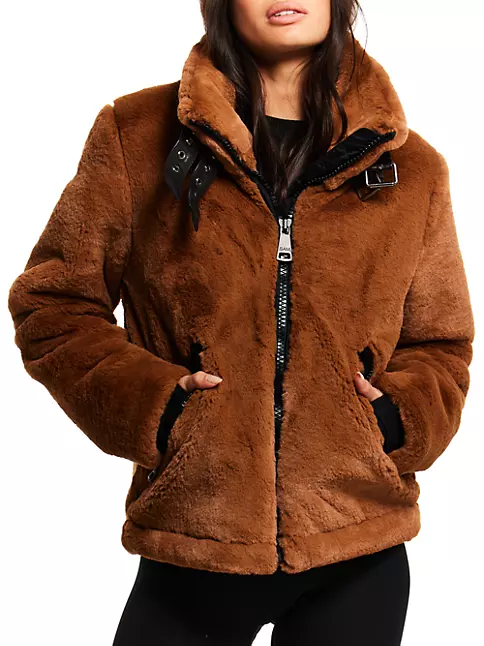 Monogram Hooded Denim Jacket - Luxury Brown