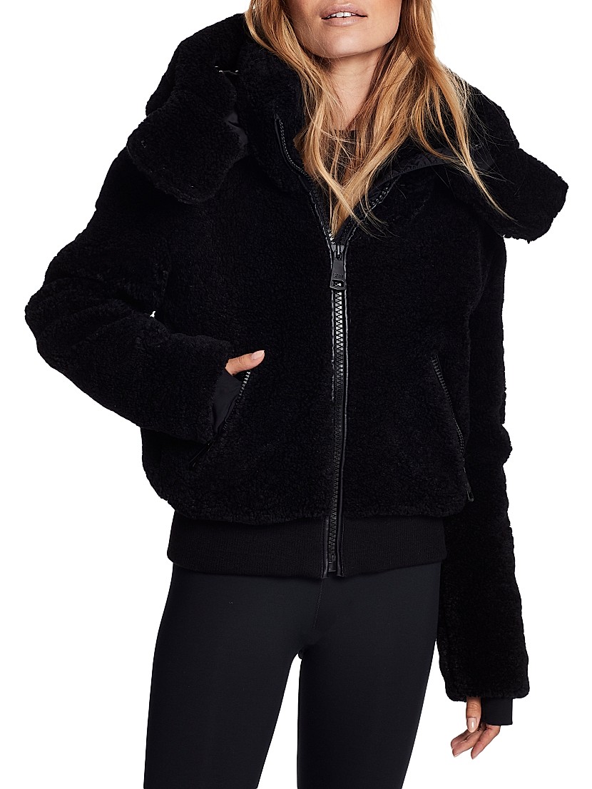 Shop SAM. Nala Hooded Sherpa Jacket | Saks Fifth Avenue Shop SAM. Nala Hooded Sherpa Jacket | Saks Fifth Avenue