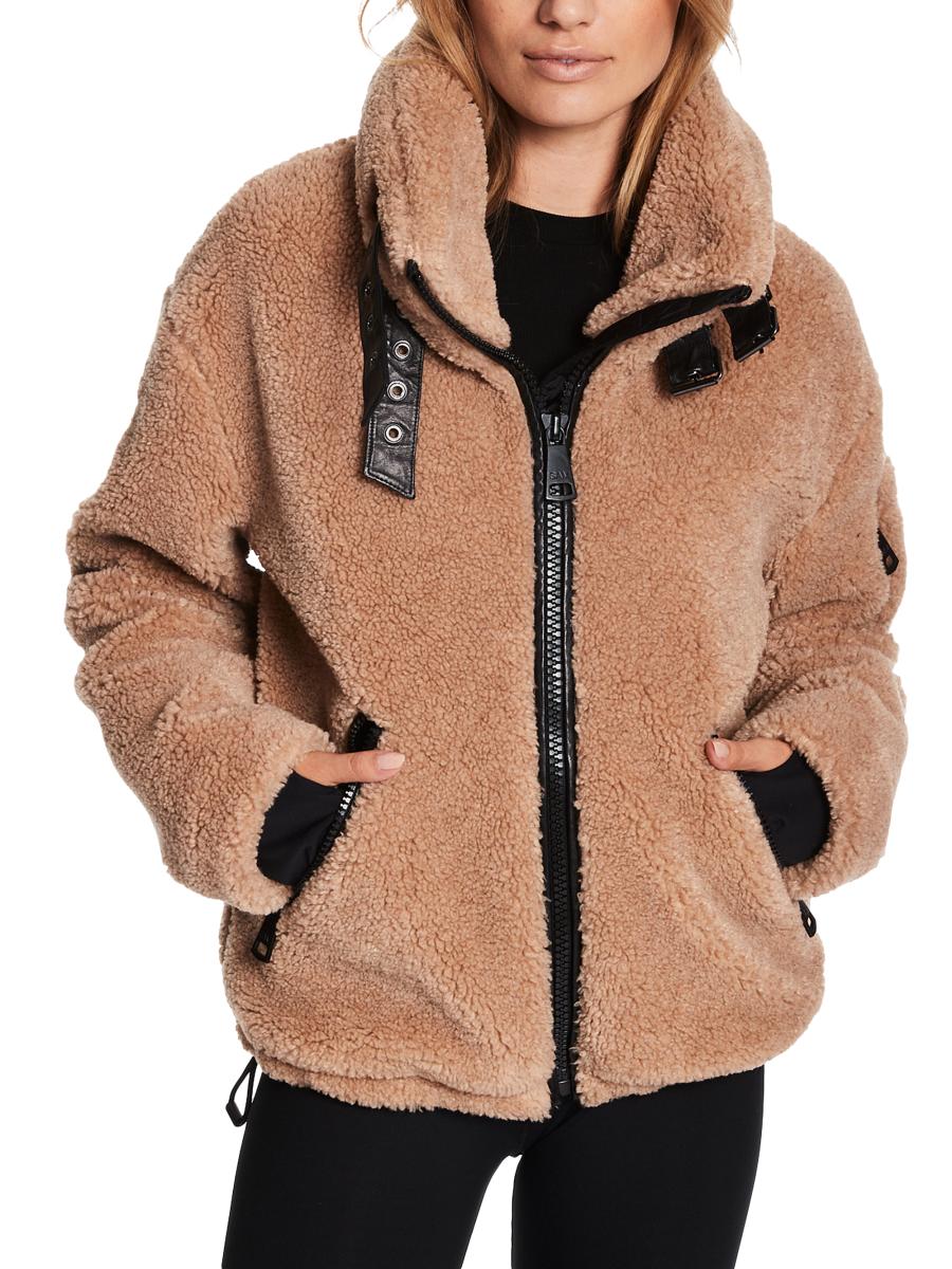Sam Women's Denver Sherpa Jacket In Brown