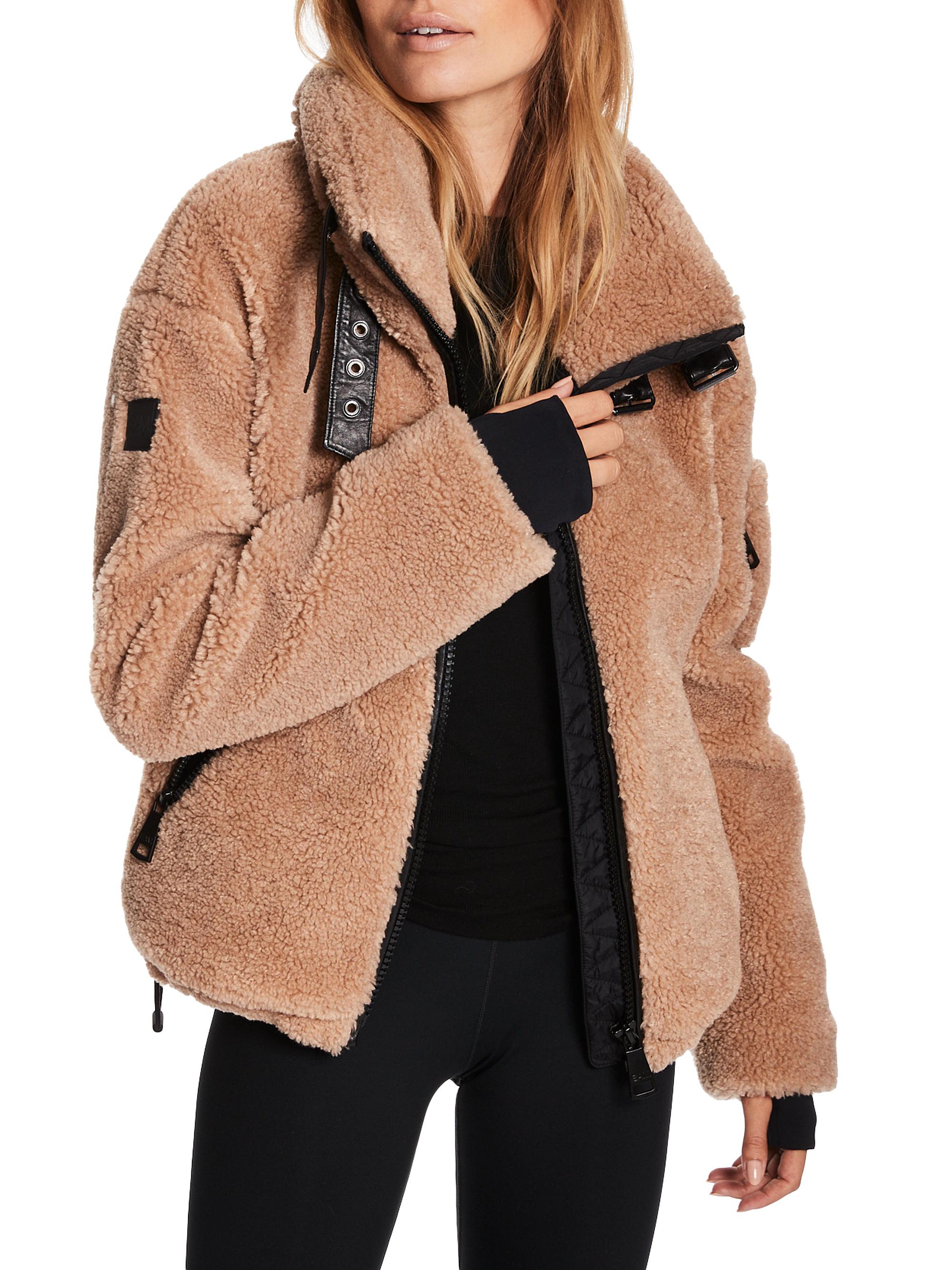 SAM. Women's Denver Sherpa Jacket - Camel | Thumbnail 3