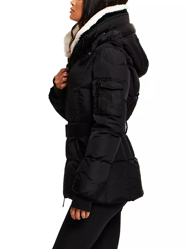 Shop SAM. Liv Belted Puffer Jacket | Saks Fifth Avenue Shop SAM. Liv Belted Puffer Jacket | Saks Fifth Avenue