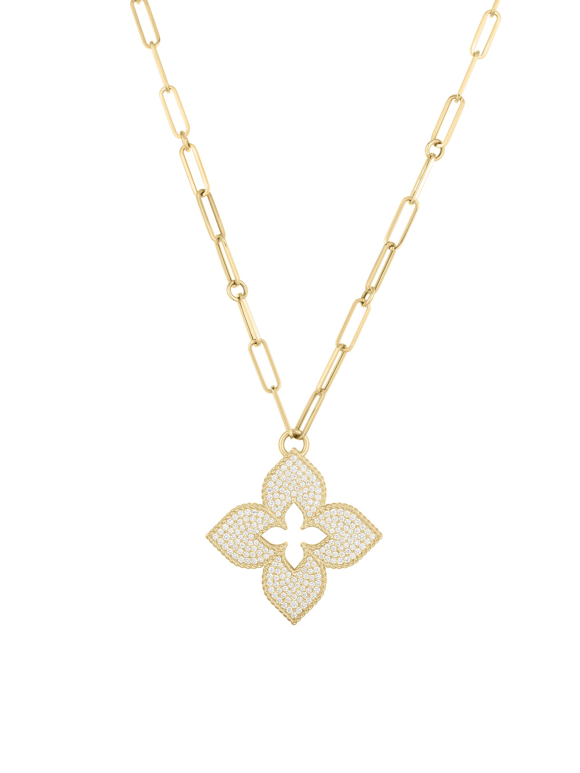 Roberto Coin Venetian Princess 18K Yellow Gold, Mother-Of-Pearl