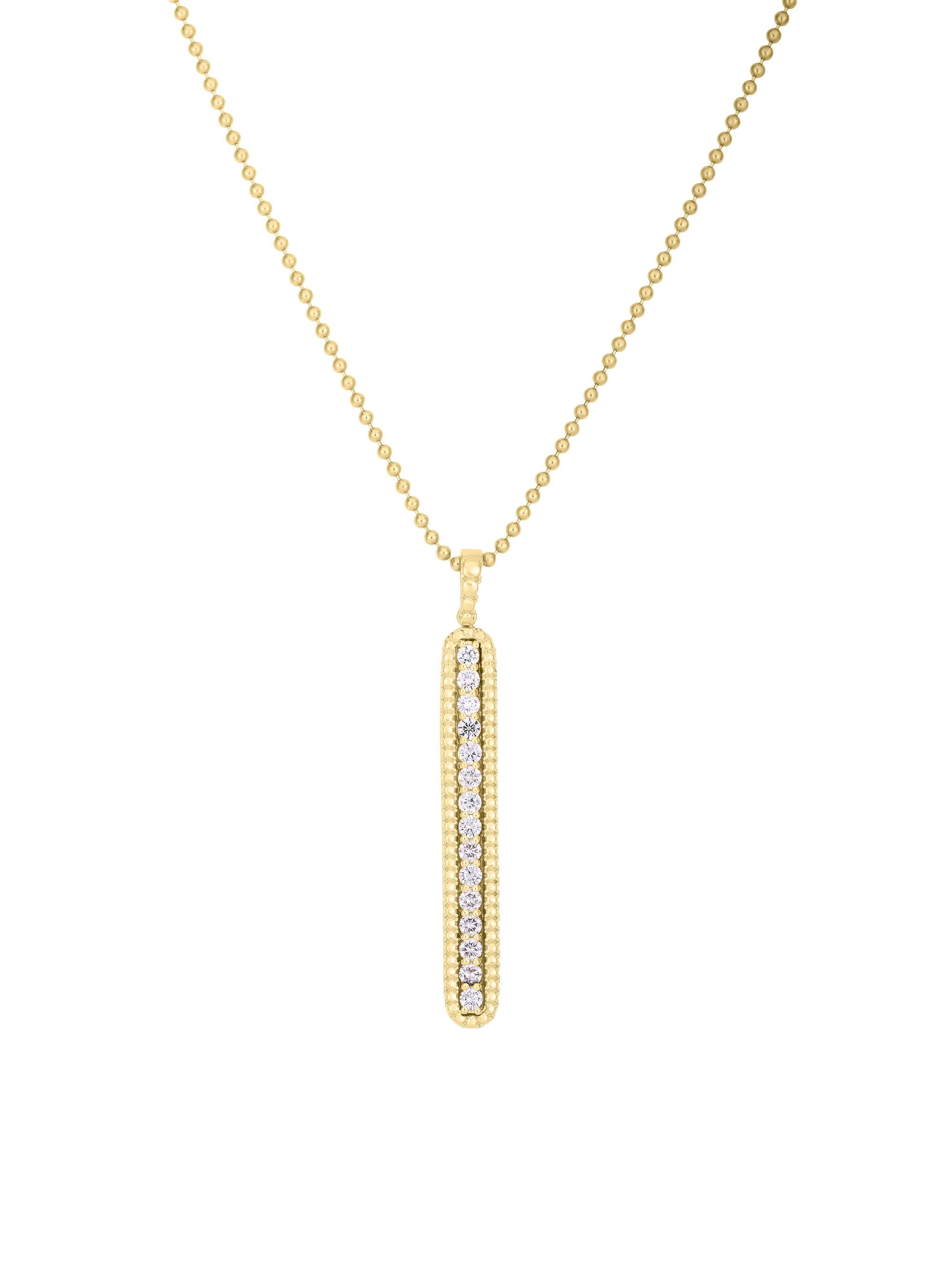 Roberto Coin Women's Siena 18K Gold & Diamond Pendant Necklace - Yellow Gold