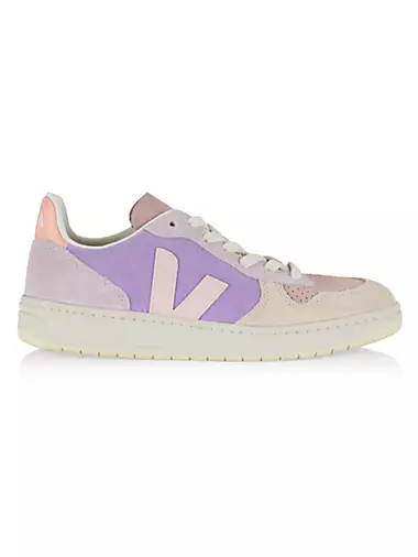 Women's V-10 Leather & Suede Low-Top Sneaker