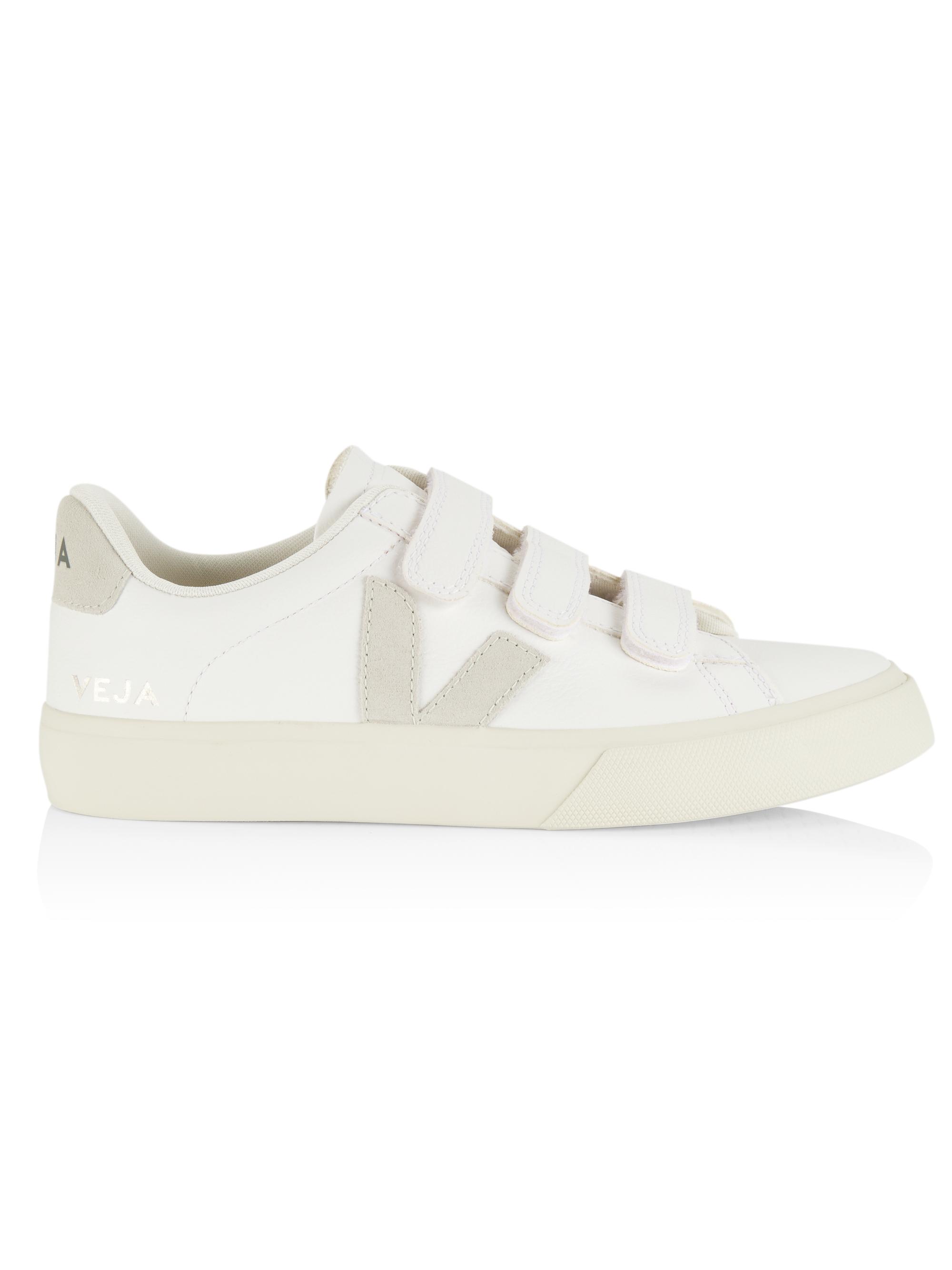 Veja Women's Recife Logo Leather Sneakers - White Natural
