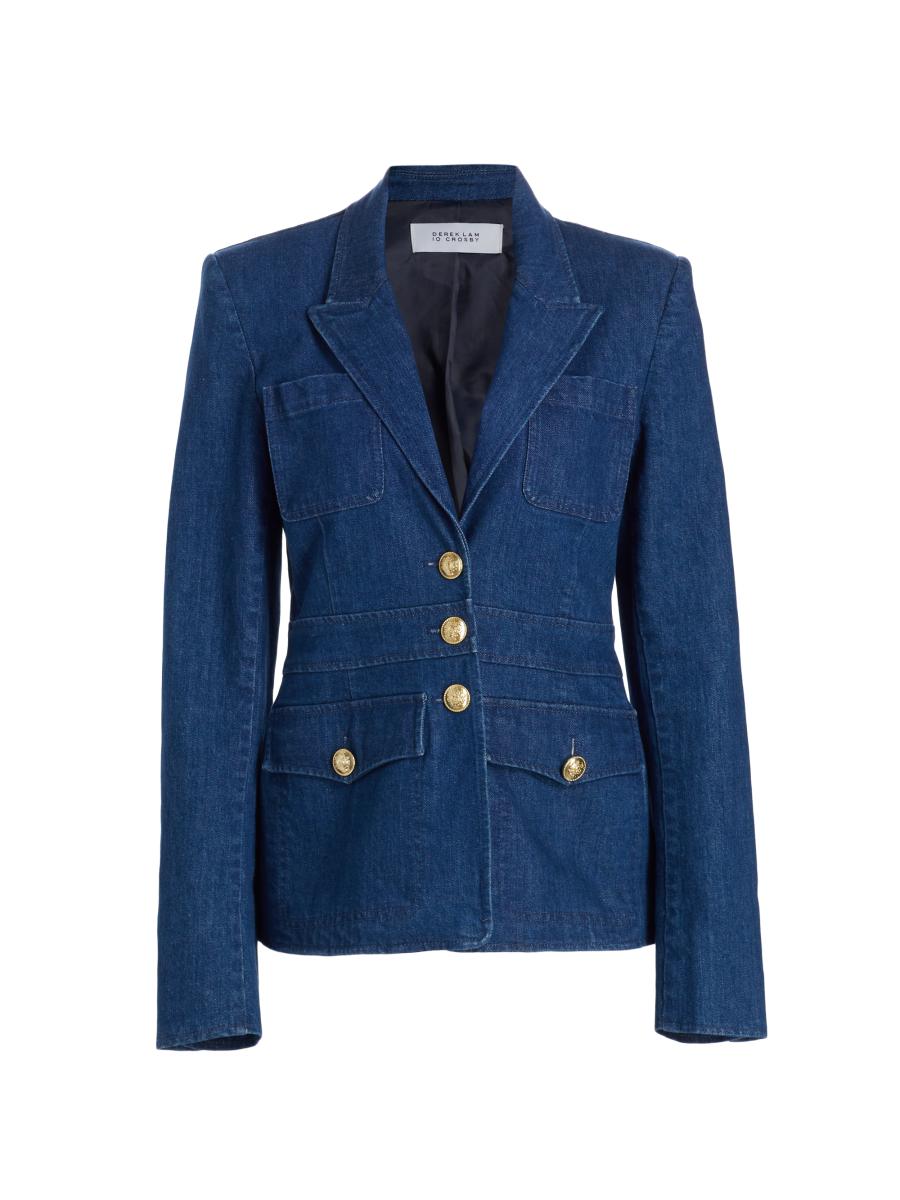 Derek Lam 10 Crosby Keith Denim Utility Jacket | Saks Fifth