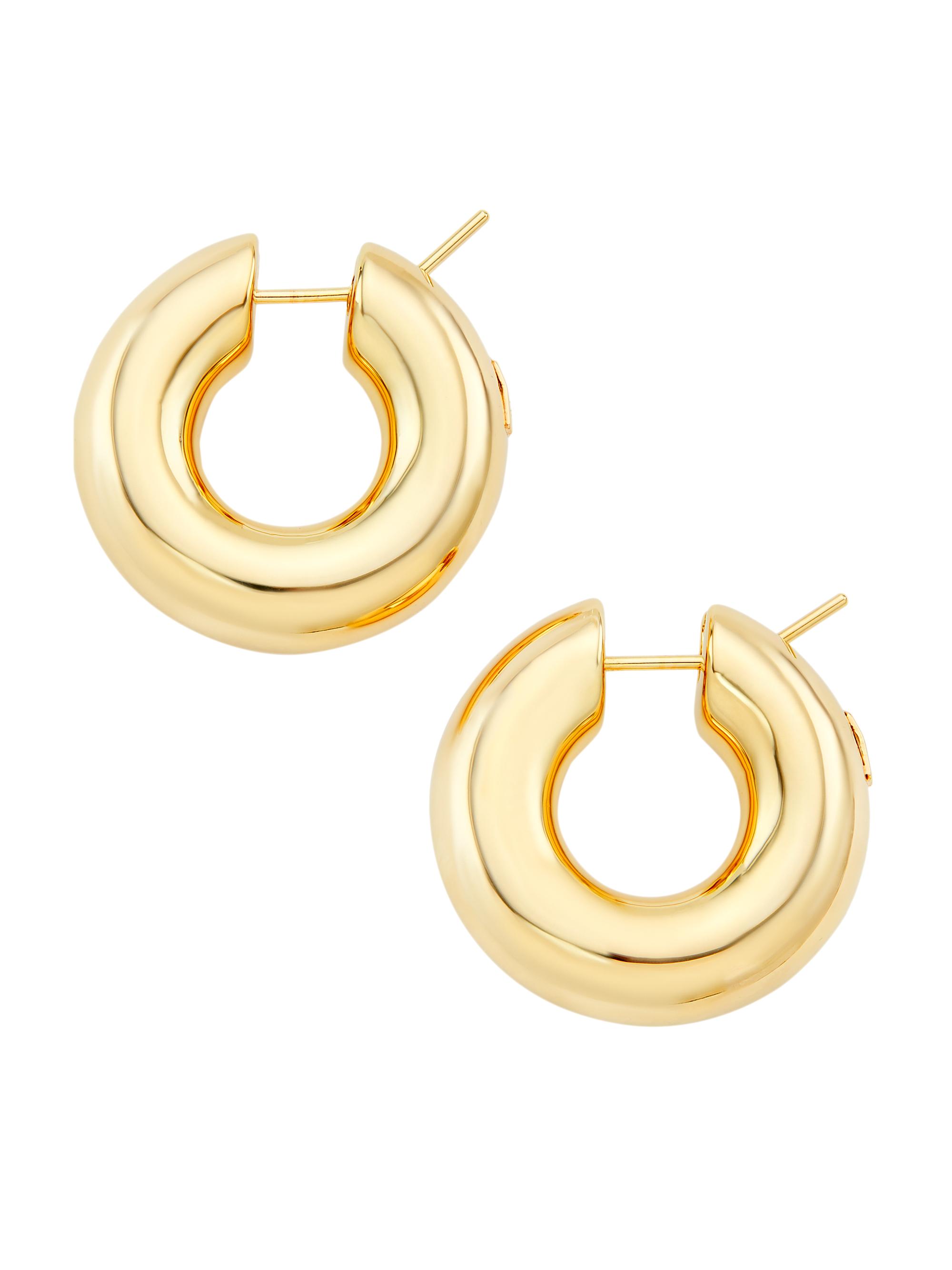 Saks Fifth Avenue Collection Women's 14K Yellow Gold Tubular  Hoop Earrings - Gold