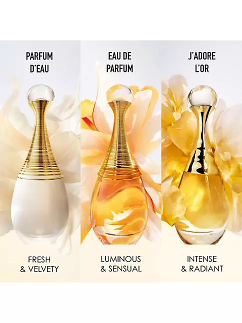 Give J'adore Parfum d'eau: Alcohol-Free Perfume for Holiday