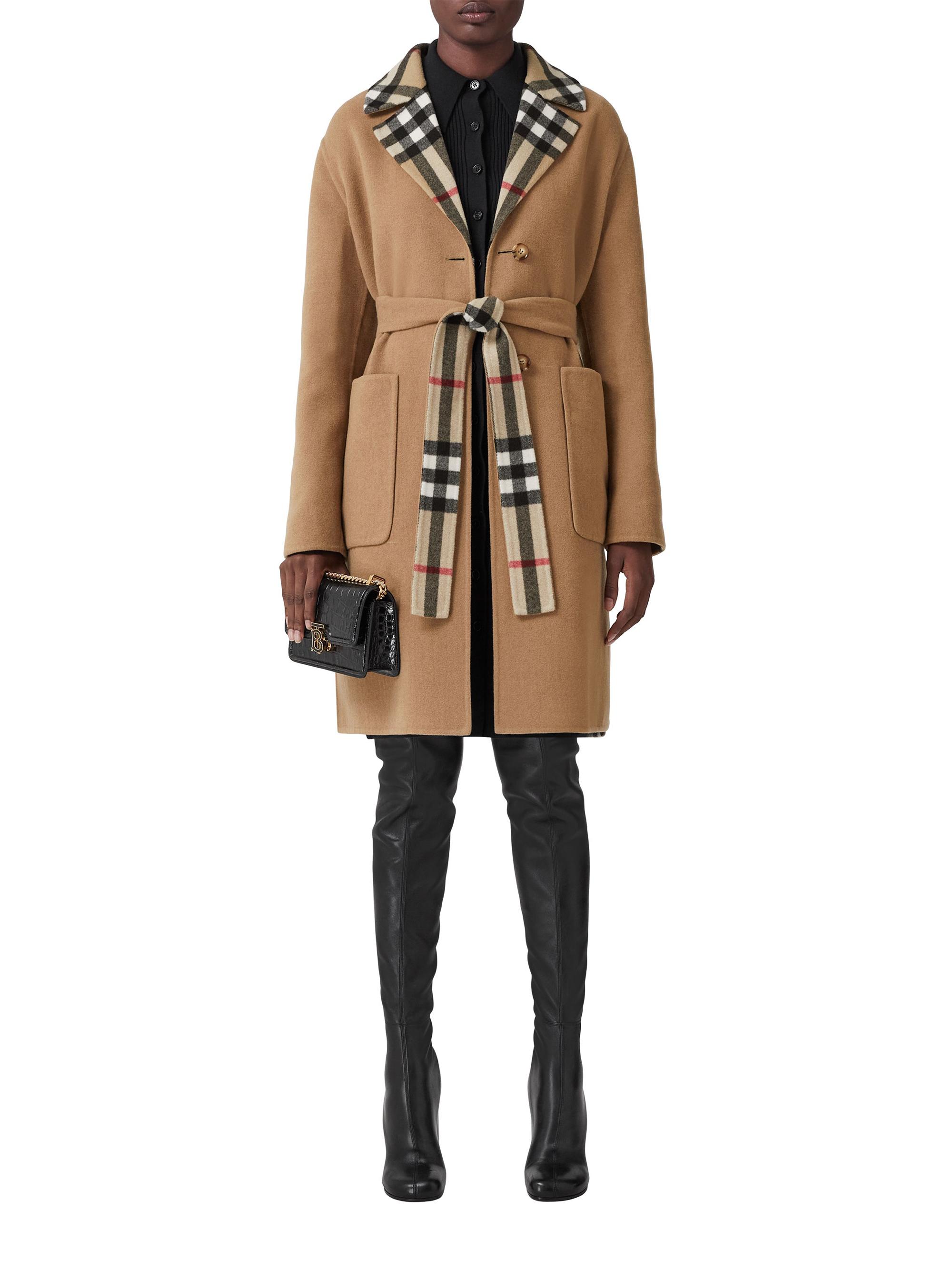 Burberry♡ベルト付きアンゴラコート Burberry♡ベルト付きアンゴラコート Burberry♡ベルト付きアンゴラコート