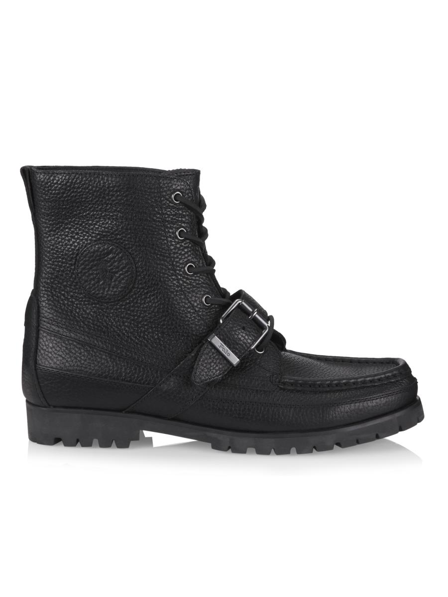 Polo Ralph Lauren Ranger Tumbled Leather Boots | Saks Fifth Avenue
