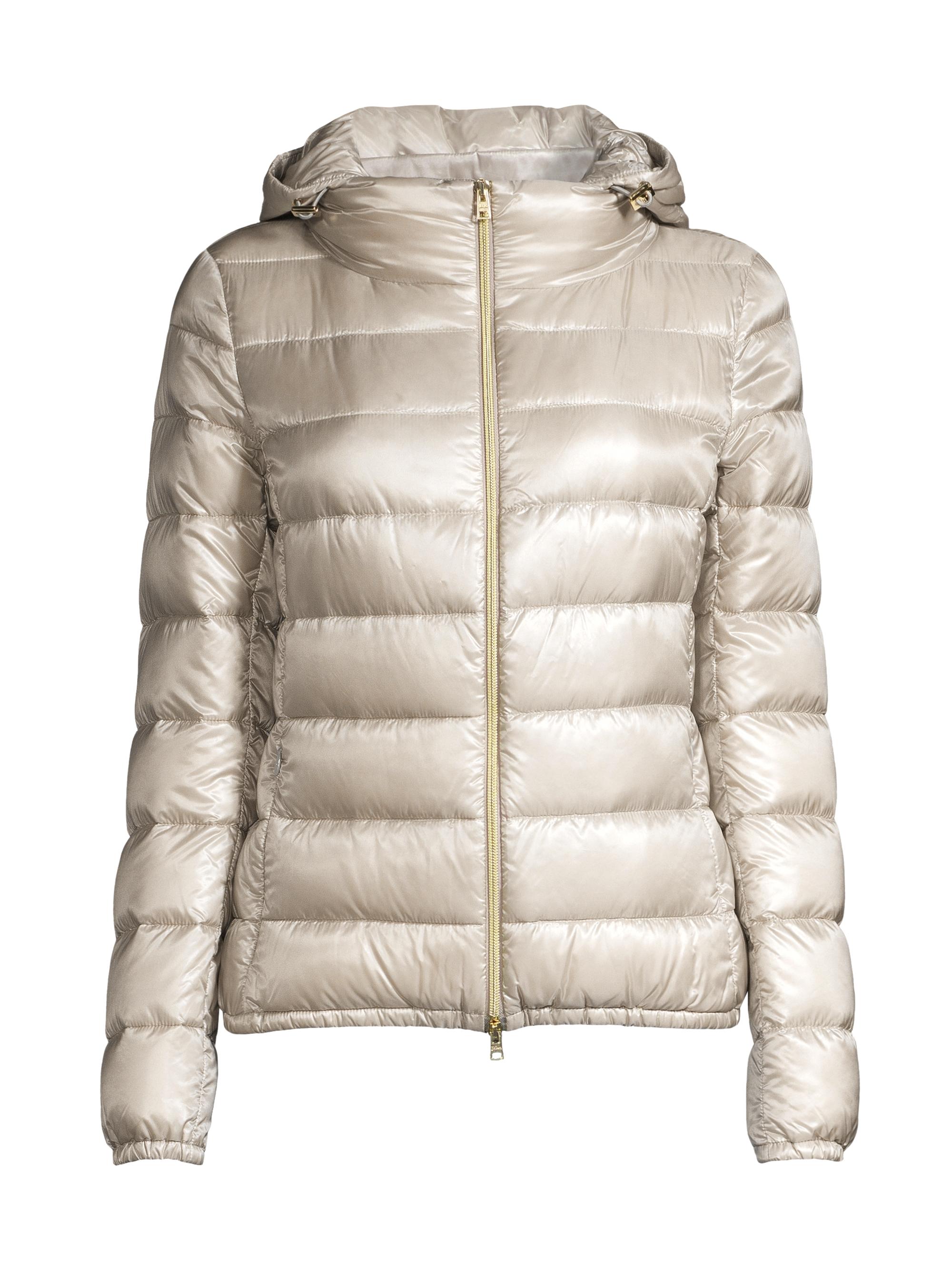 Herno Women's Giada Hooded Down Jacket - Pearl