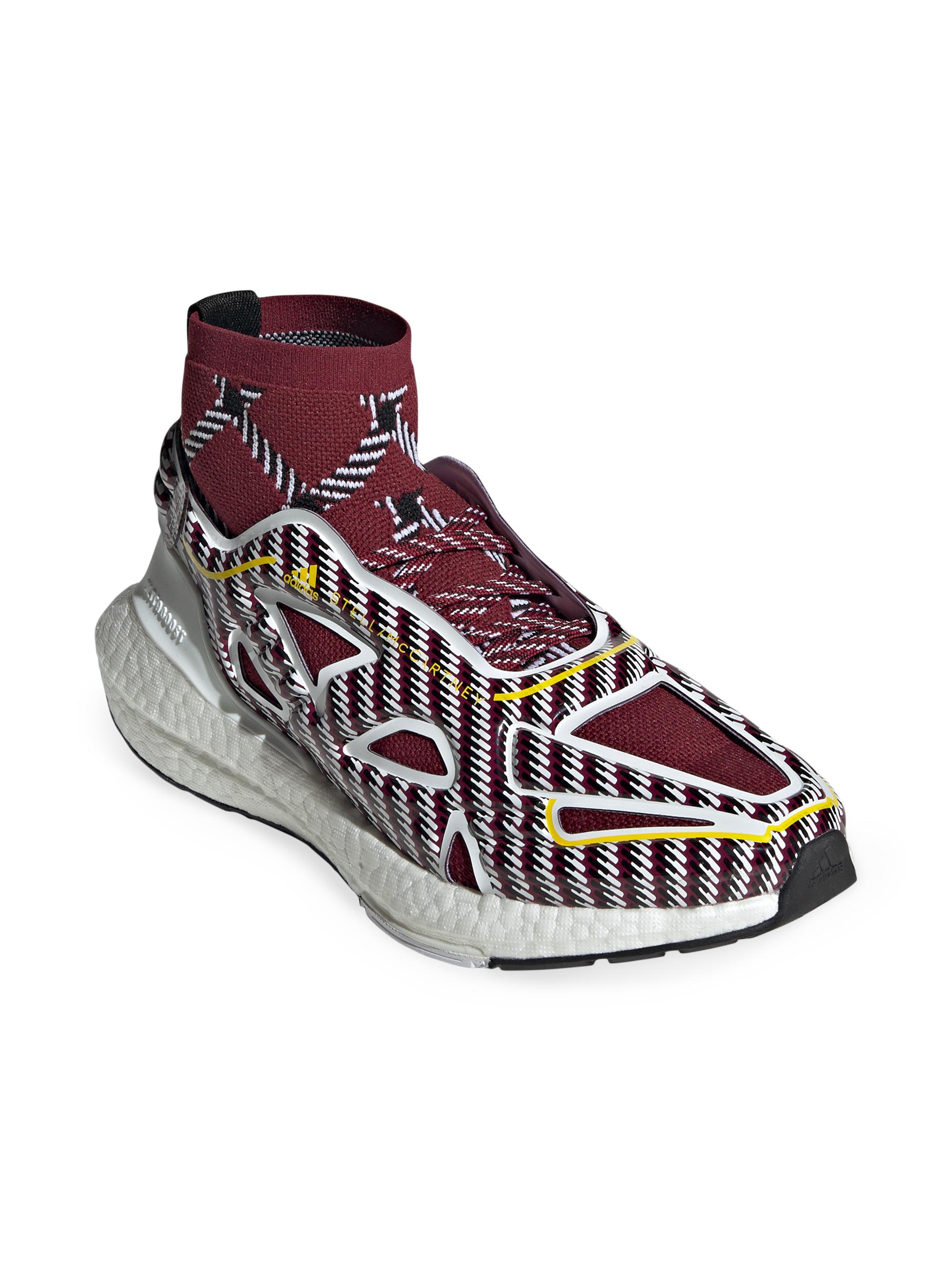 Adidas by Stella Mccartney Asmc Ultraboost 22 Elevated Sneakers Burgundy