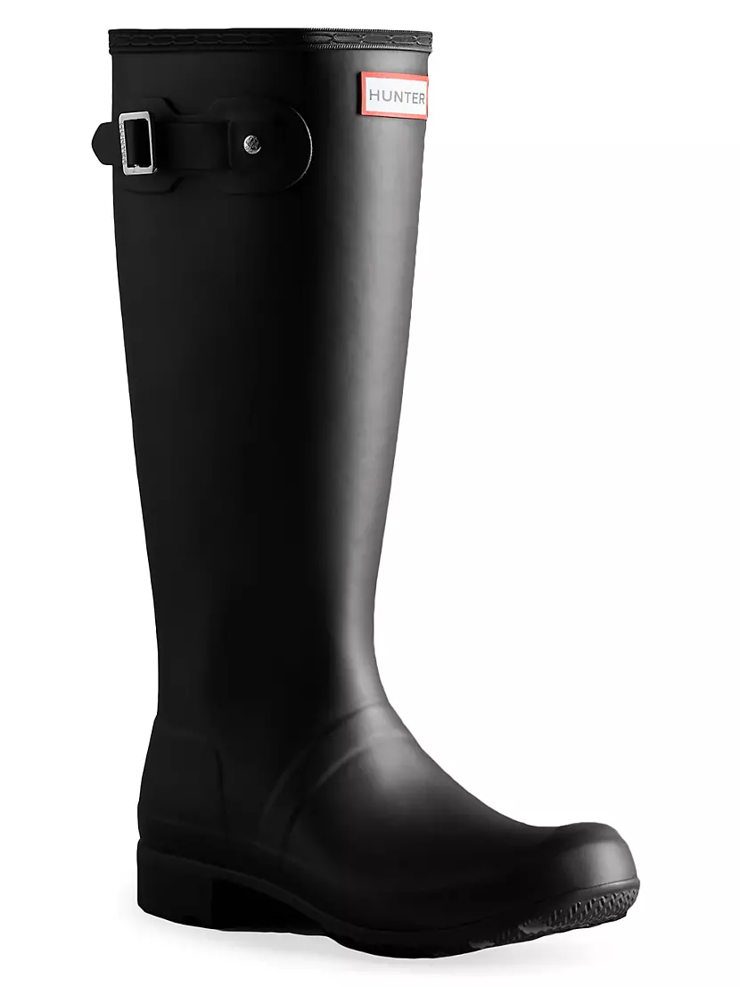 Shop Hunter Women's Tour Tall Packable Rain Boots | Saks Fifth