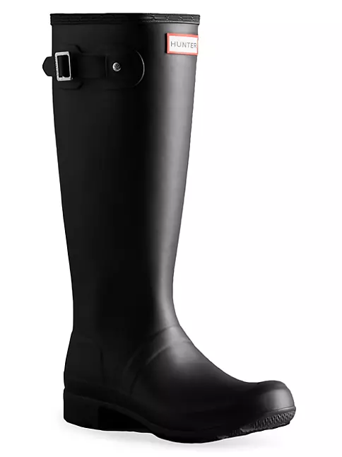 Shop Hunter Women's Tour Tall Packable Rain Boots | Saks Fifth Avenue
