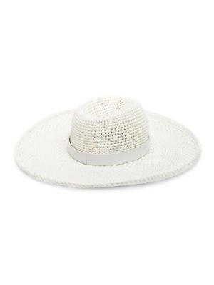 Roman Stud straw fedora