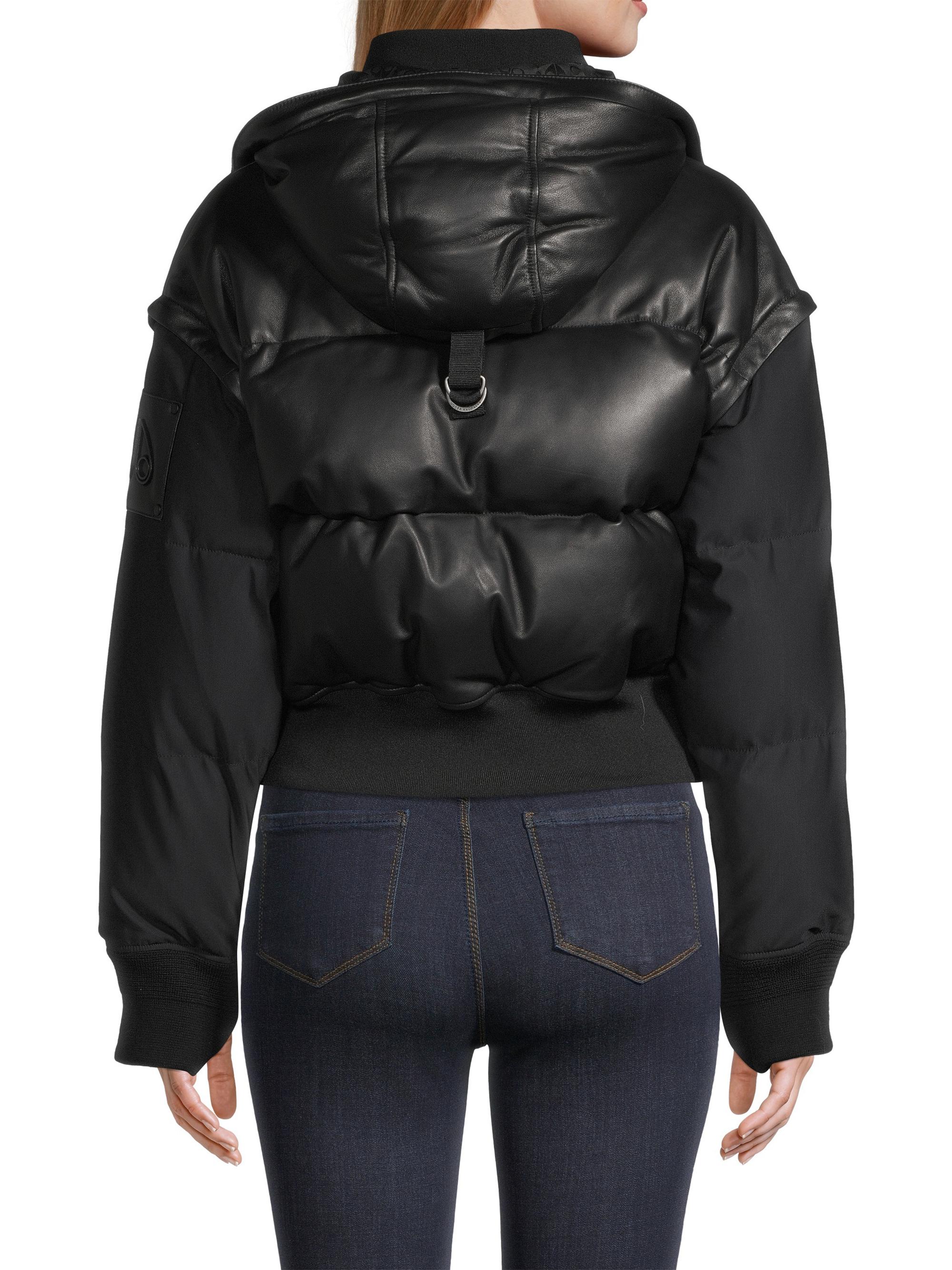 レザーフェイス&ジェイソン　ゴブレット　激レア Moose Knuckles Halsey Leather Jacket | Saks Fifth Avenue