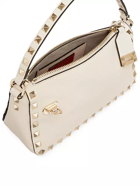 Valentino Garavani Rockstud Small leather shoulder bag - ShopStyle
