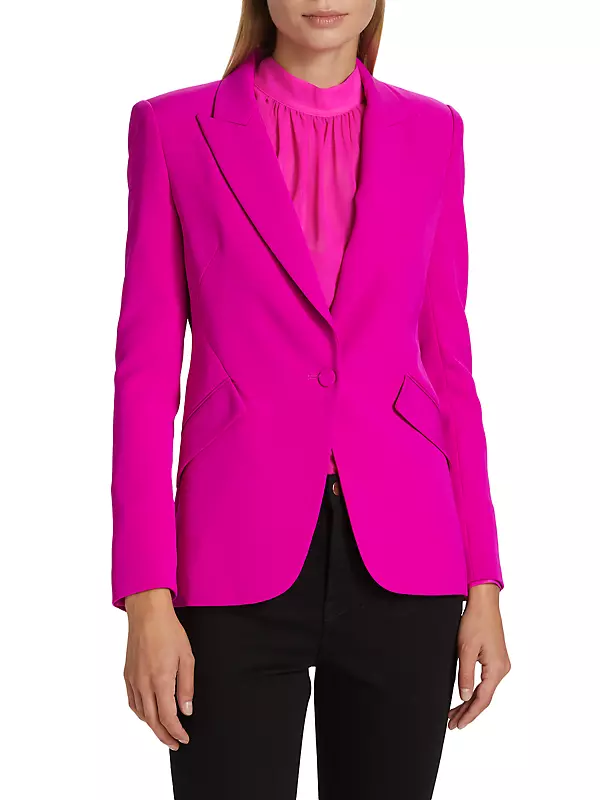 Hudson Baby Pink Blazer & Trousers Suit – Get That Trend