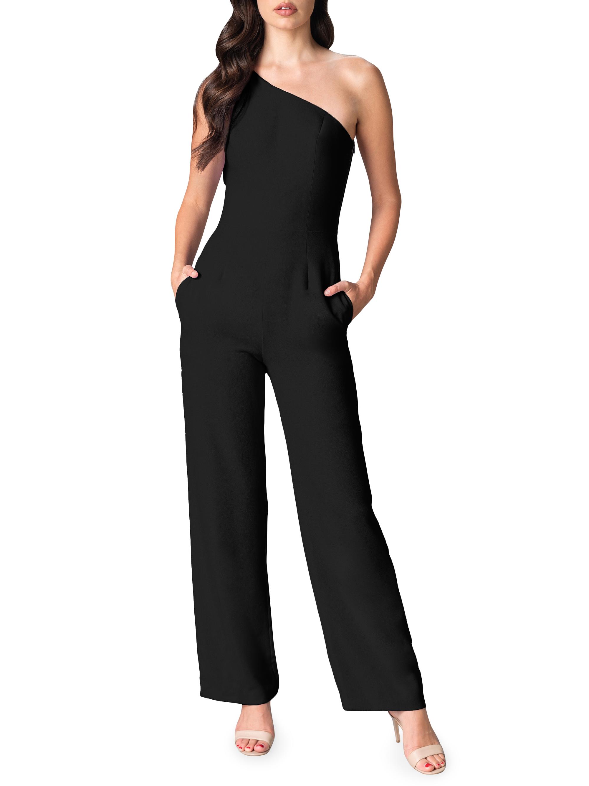 open lace back dress Sandra Jumpsuit  Dress the Population