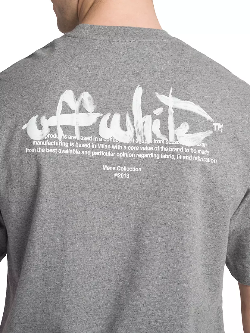 Paint Script Over Skate T-Shirt