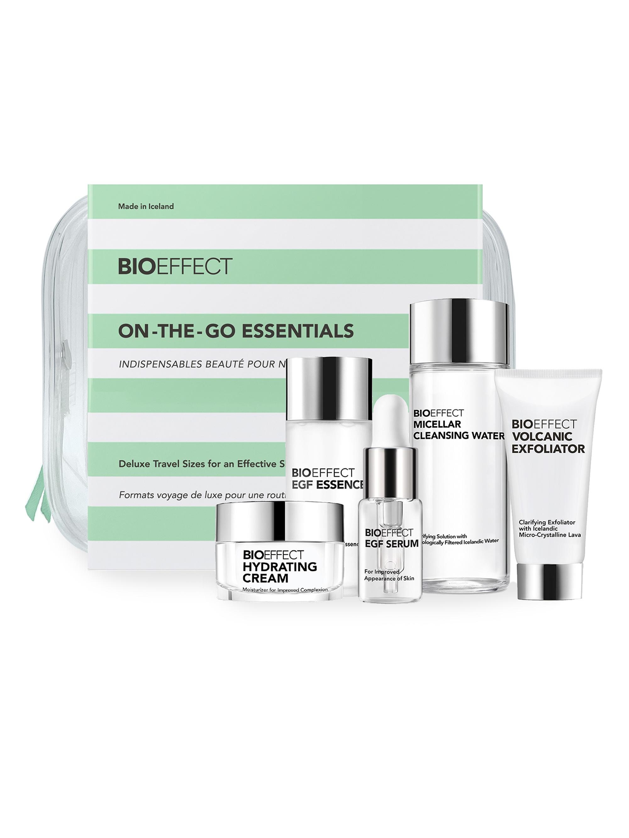 Bioeffect Women's On-The-Go Essentials 5-Piece Hydrating Skin Care Set