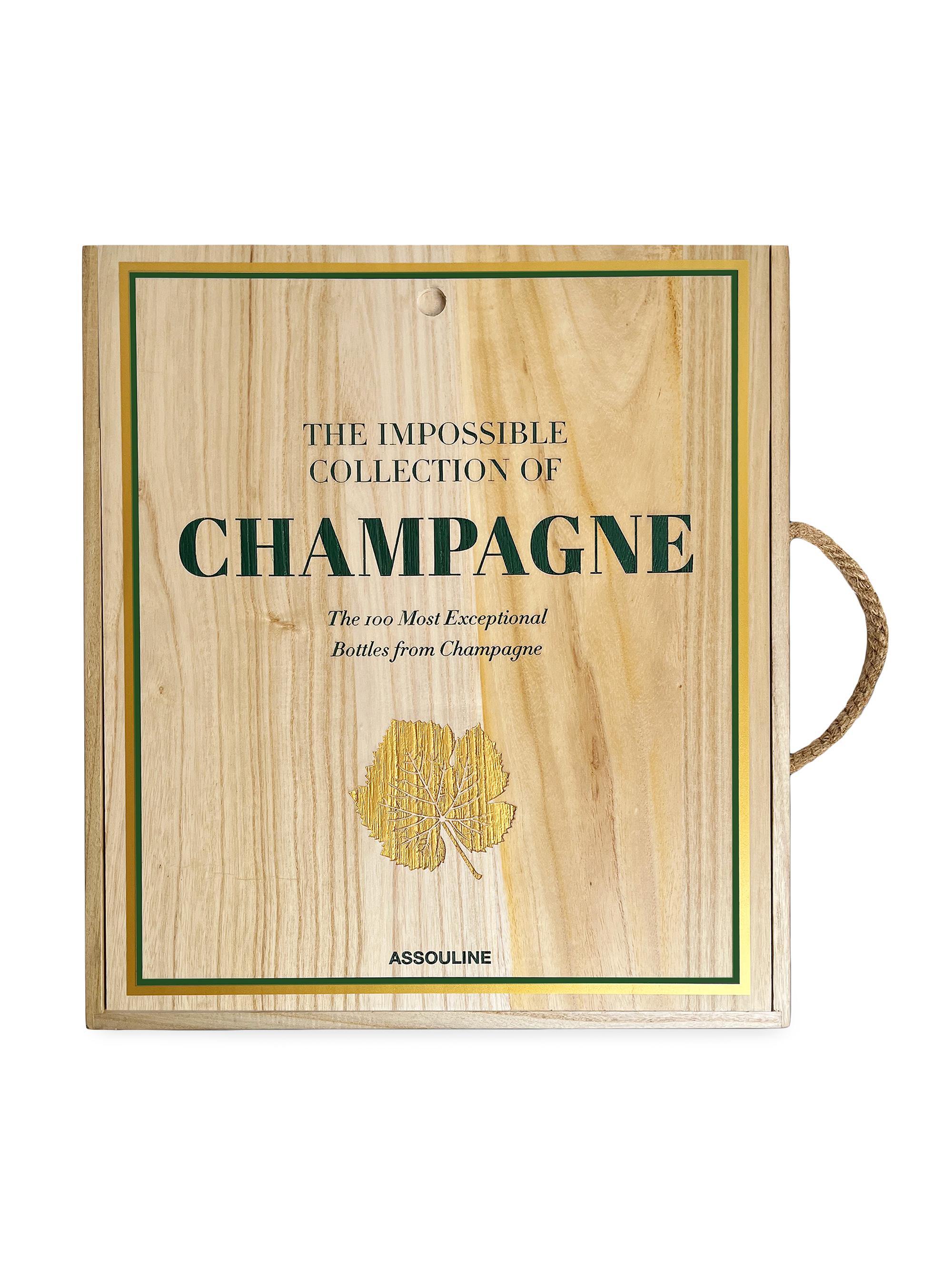 Assouline ''The Impossible Collection of Champagne'' Hardcover Book