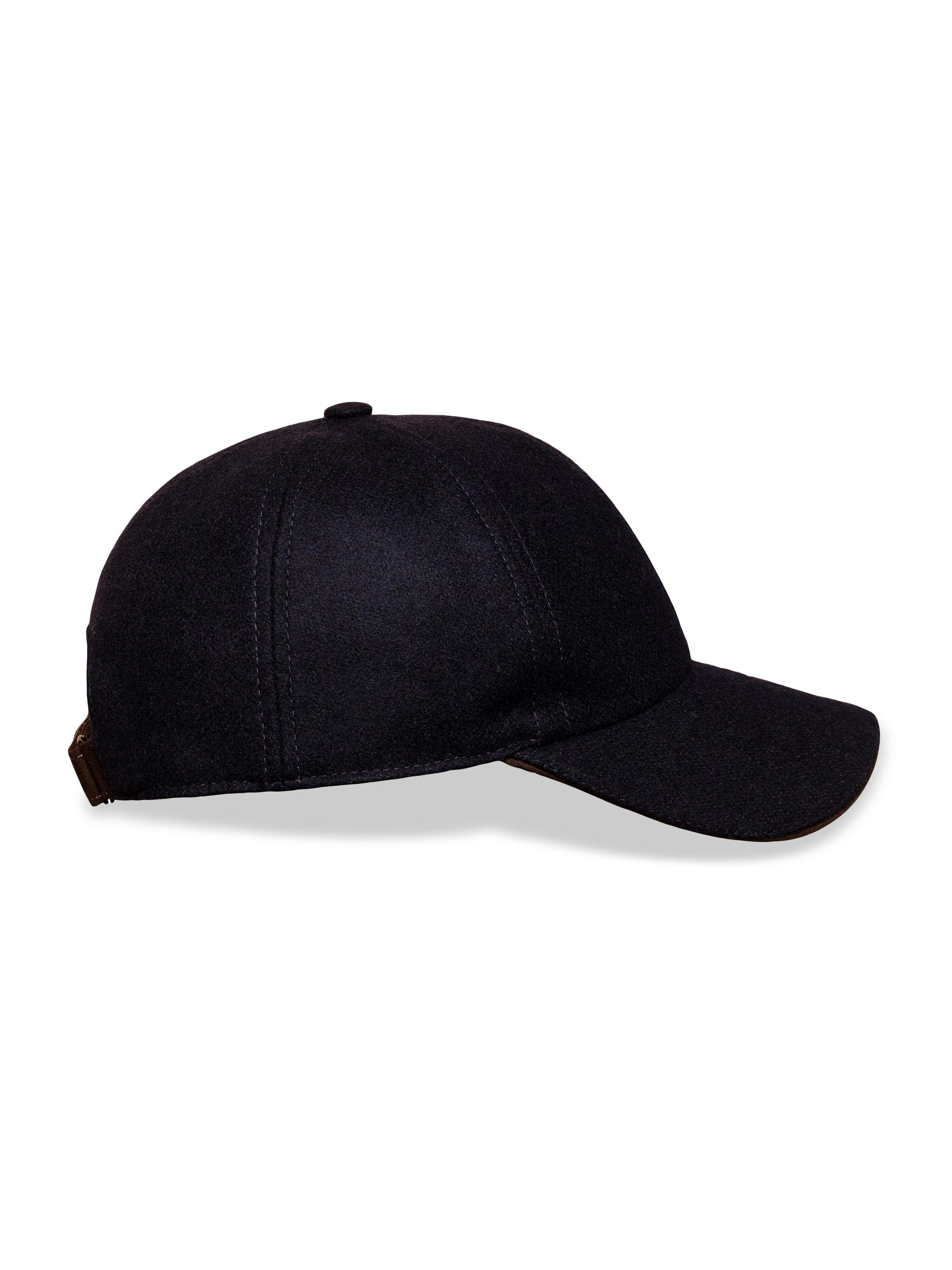 Eton Men's Wool Baseball Cap - Blue