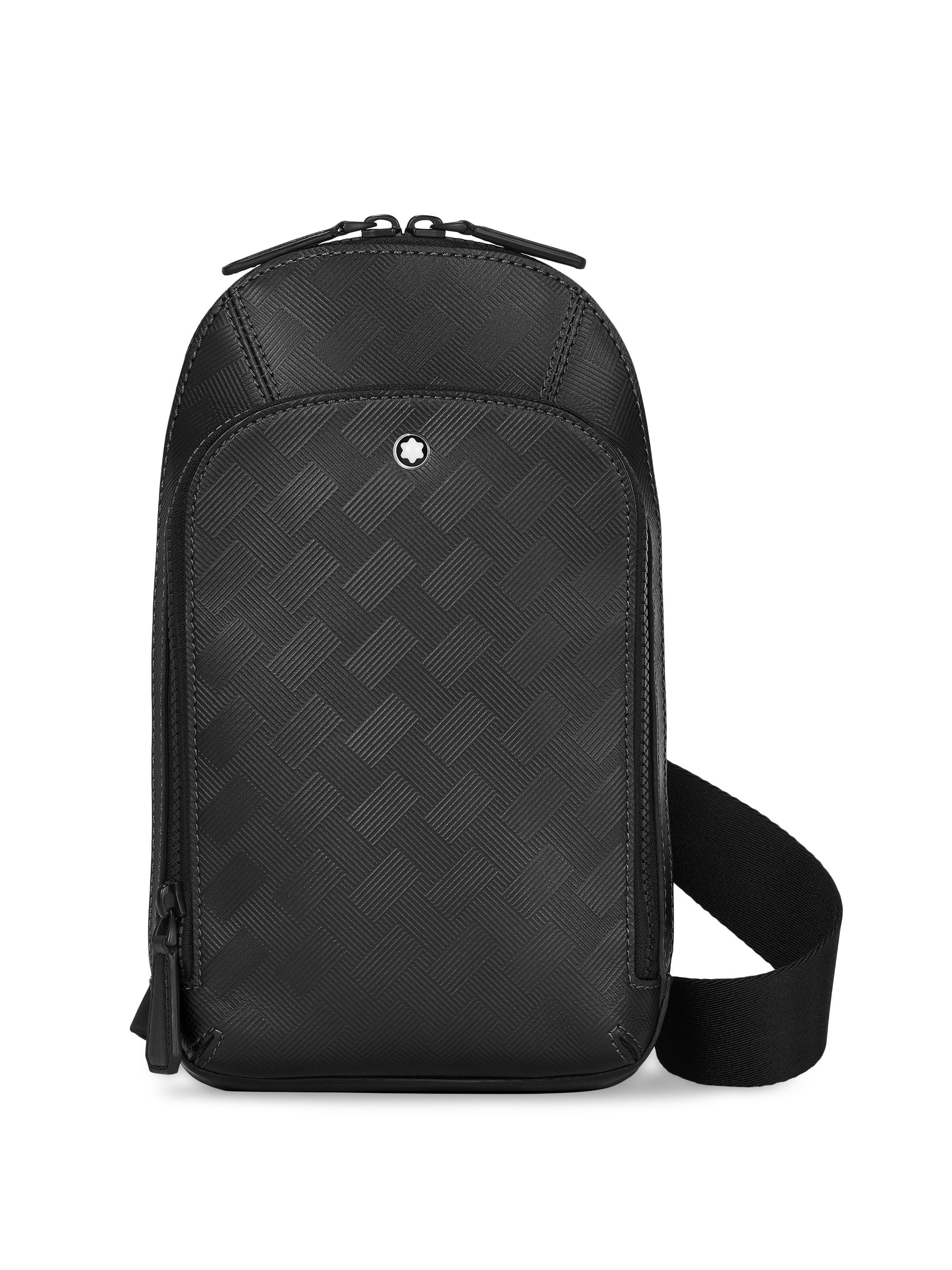 Montblanc Men's Extreme 3.0 Leather Sling Bag - Black