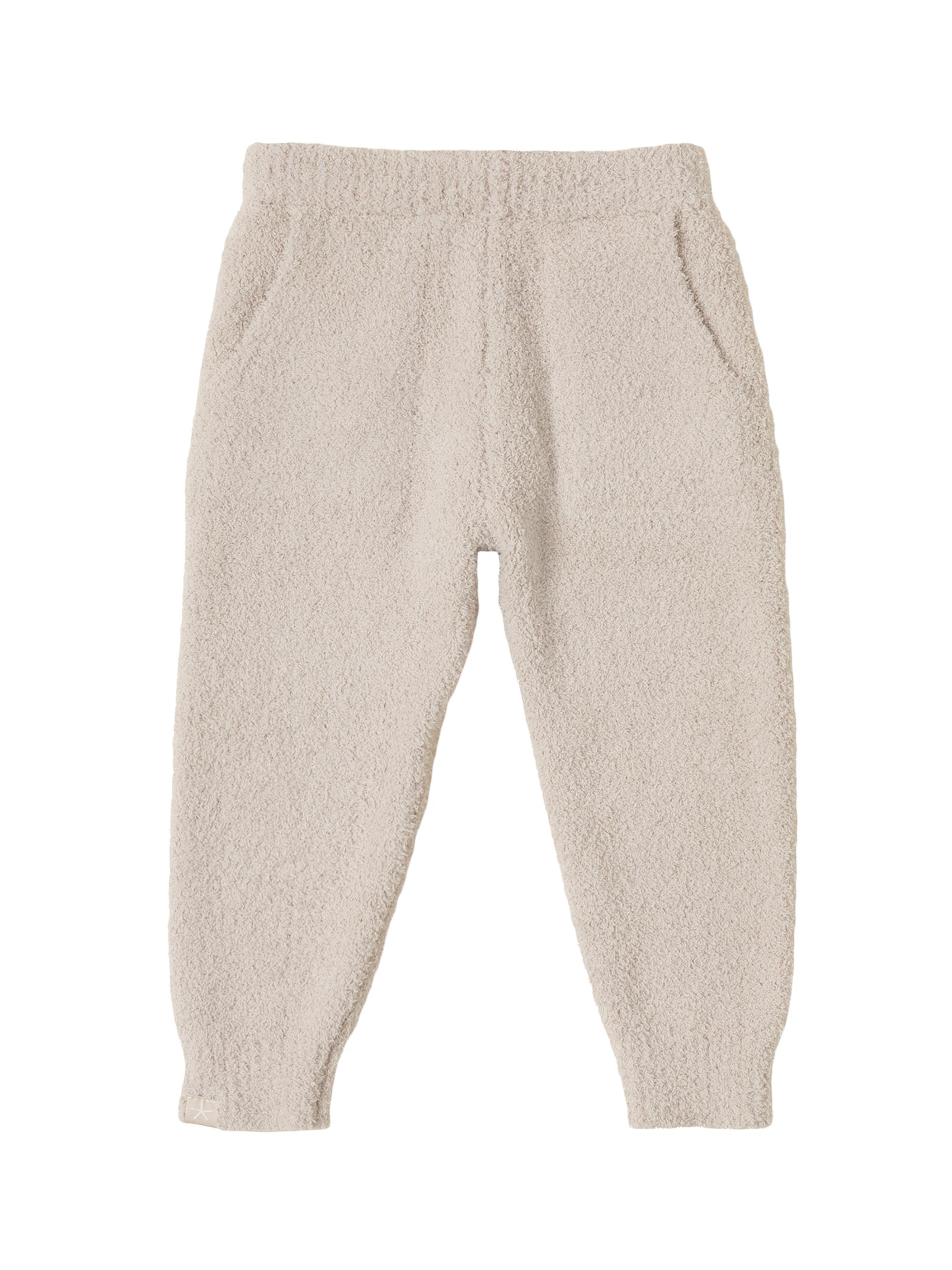 Barefoot Dreams Little Girl's Chenille Joggers - Stone