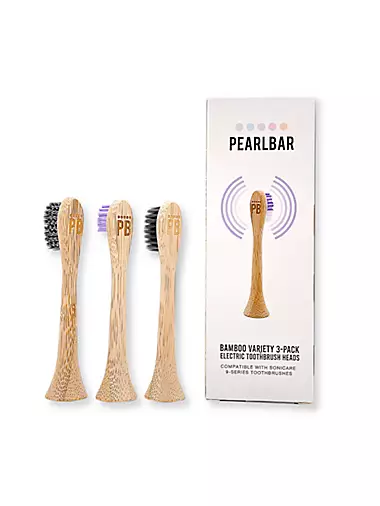PearlBar Sonicare-Compatible Bamboo Toothbrush Heads