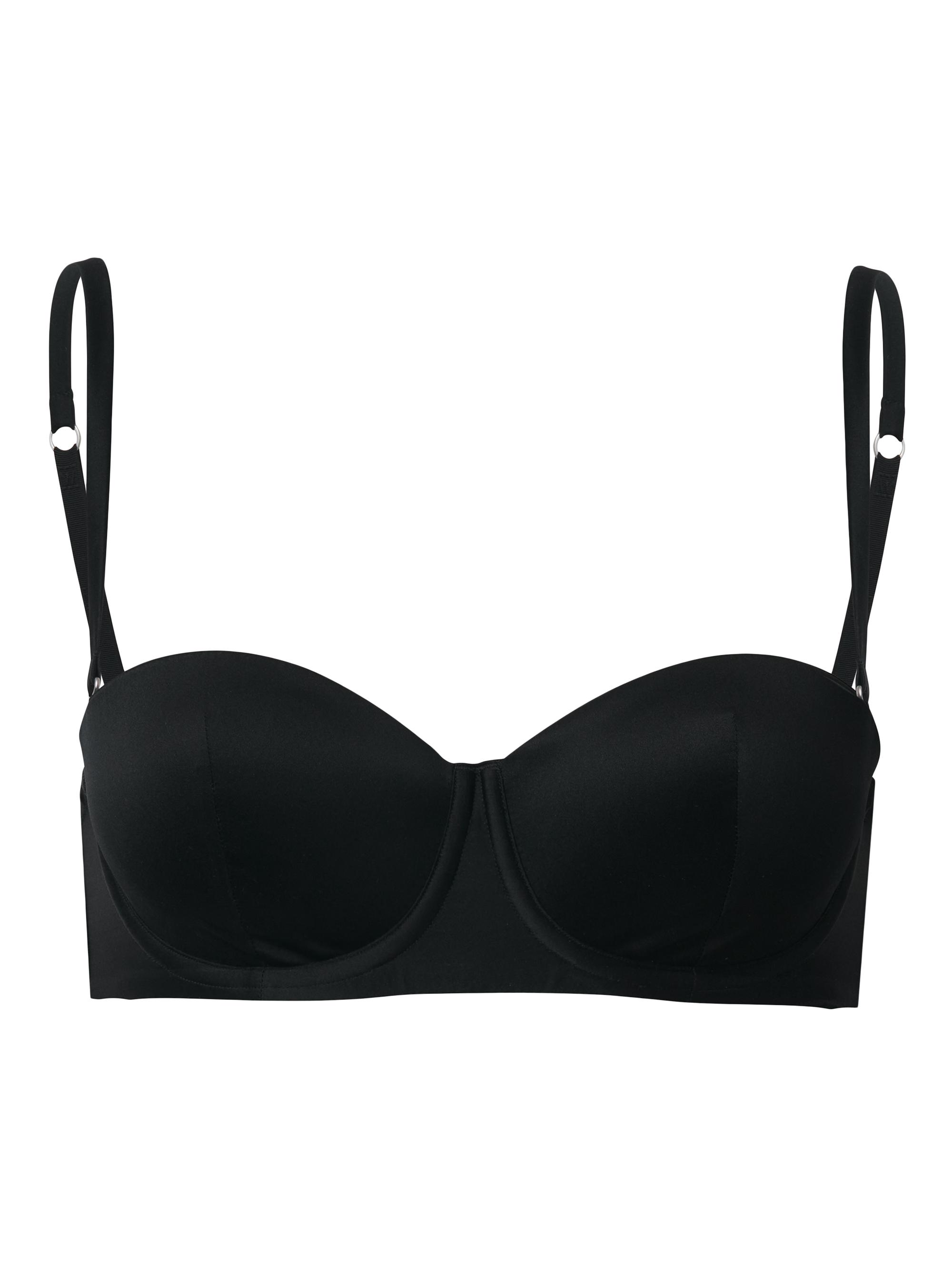Wolford Women's Stretch Silk Balconette Bra - Black