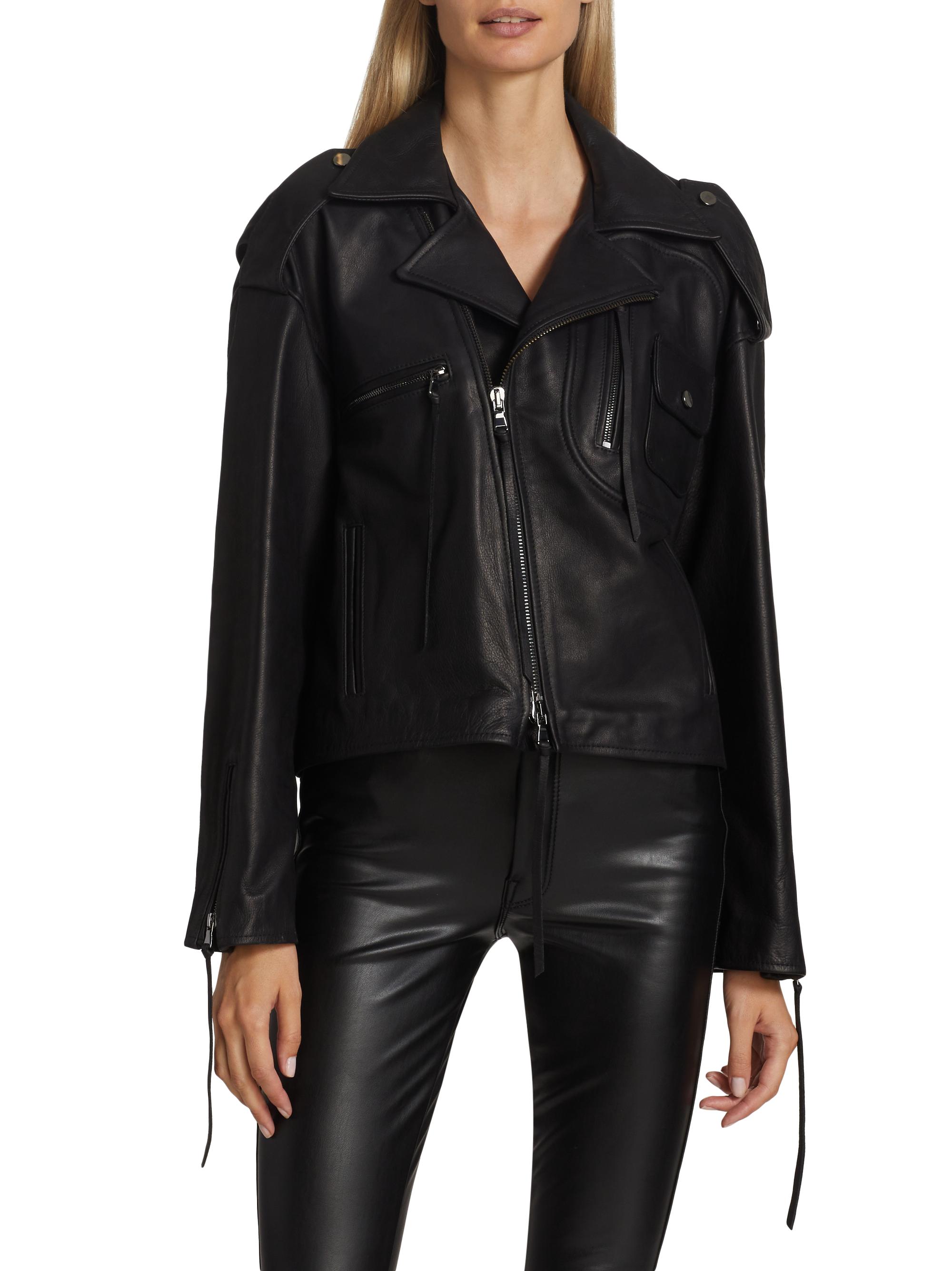 TWP My First Ex-Husband Leather Moto Jacket | Saks Fifth Avenue