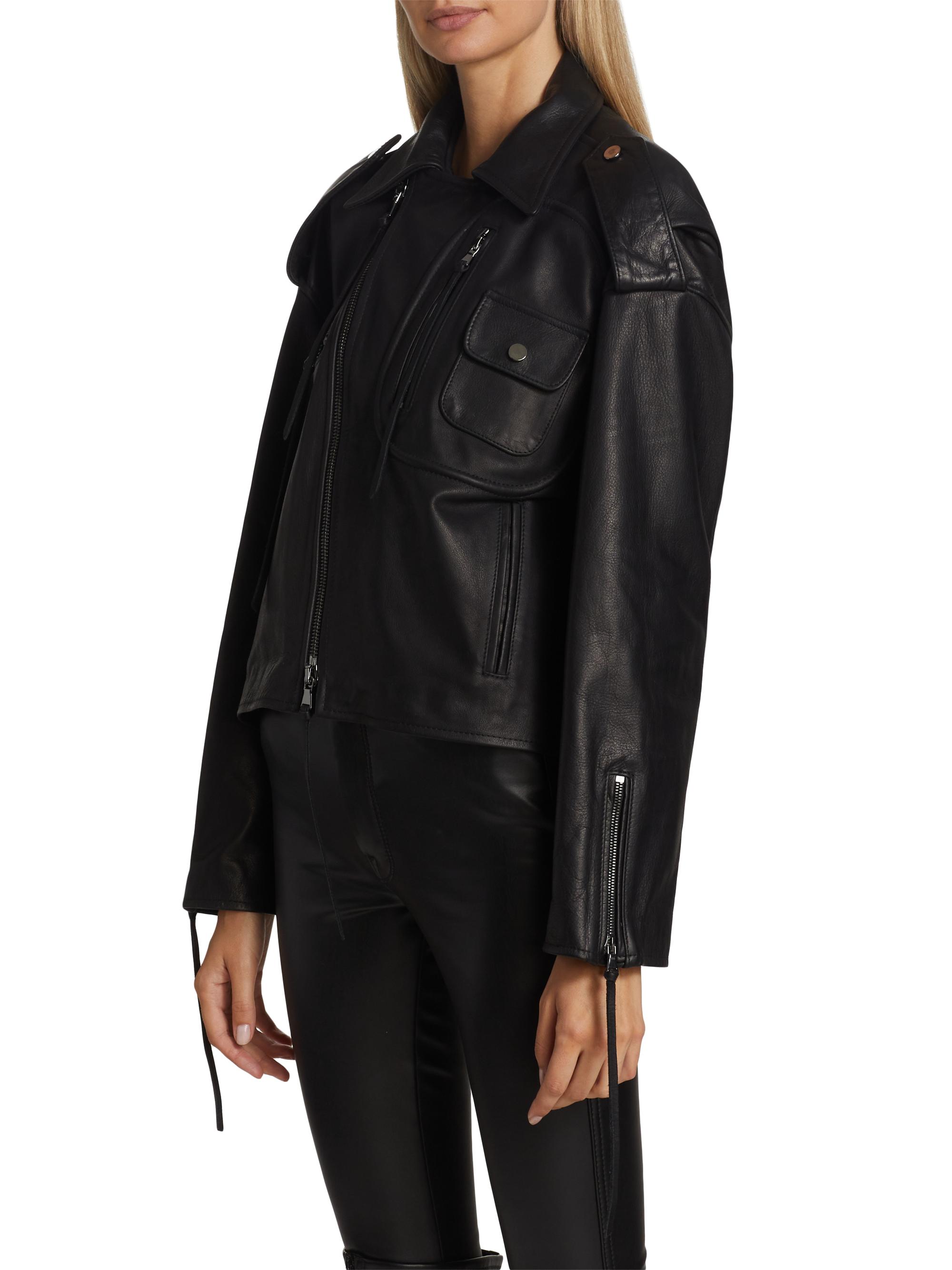 TWP My First Ex-Husband Leather Moto Jacket | Saks Fifth Avenue