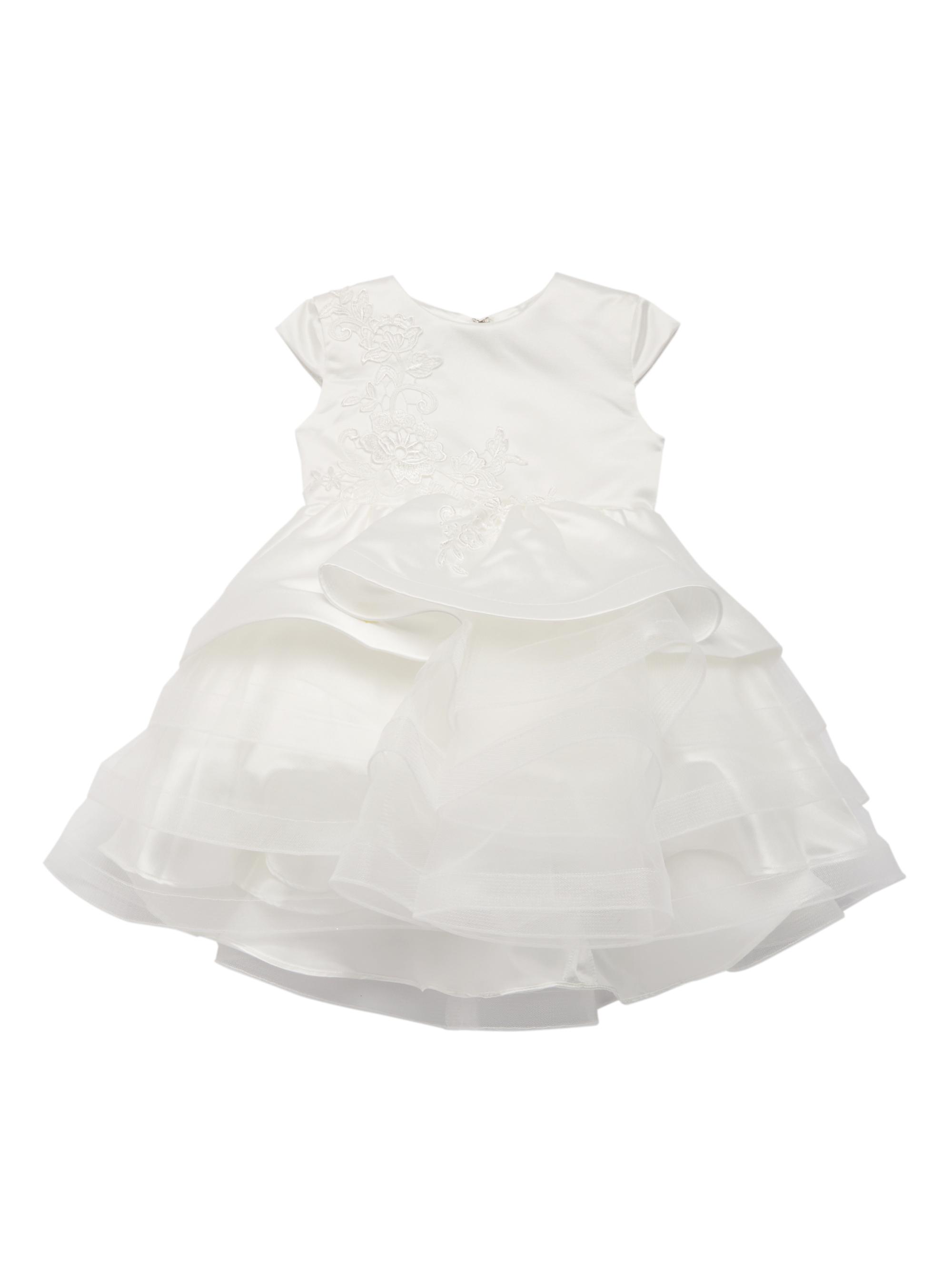 Joan Calabrese Baby Girl's & Little Girl's Lace & Tulle Dress -