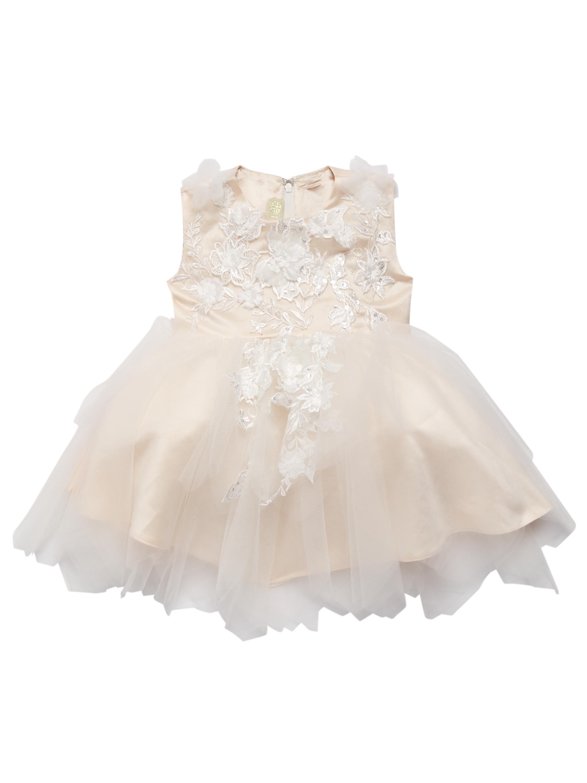 Joan Calabrese Baby Girl's & Little Girl's Embellished Tulle & Lace Dress -  Petal 24 Months