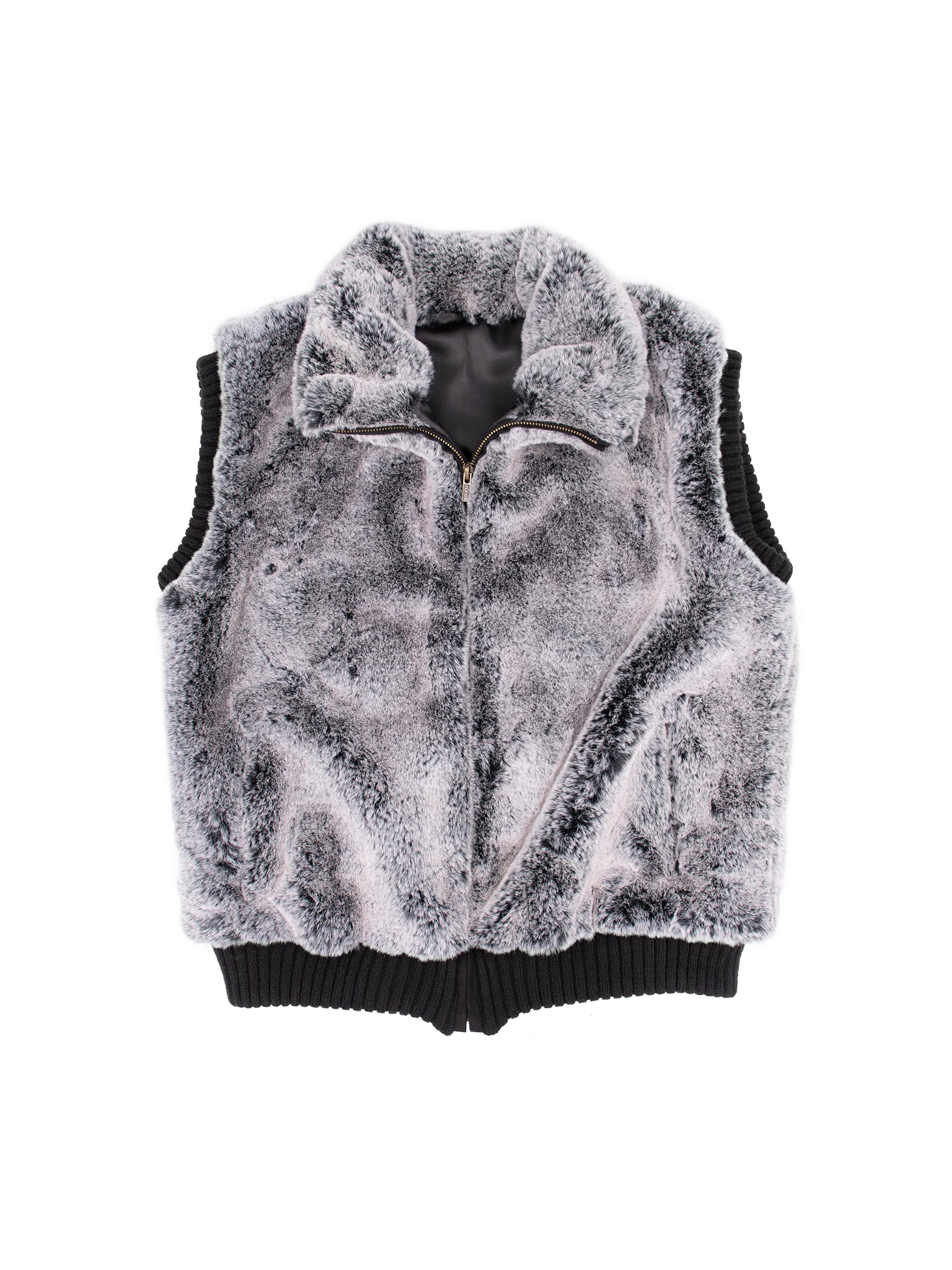 Surell Faux Rex Rabbit Vest | Saks Fifth Avenue