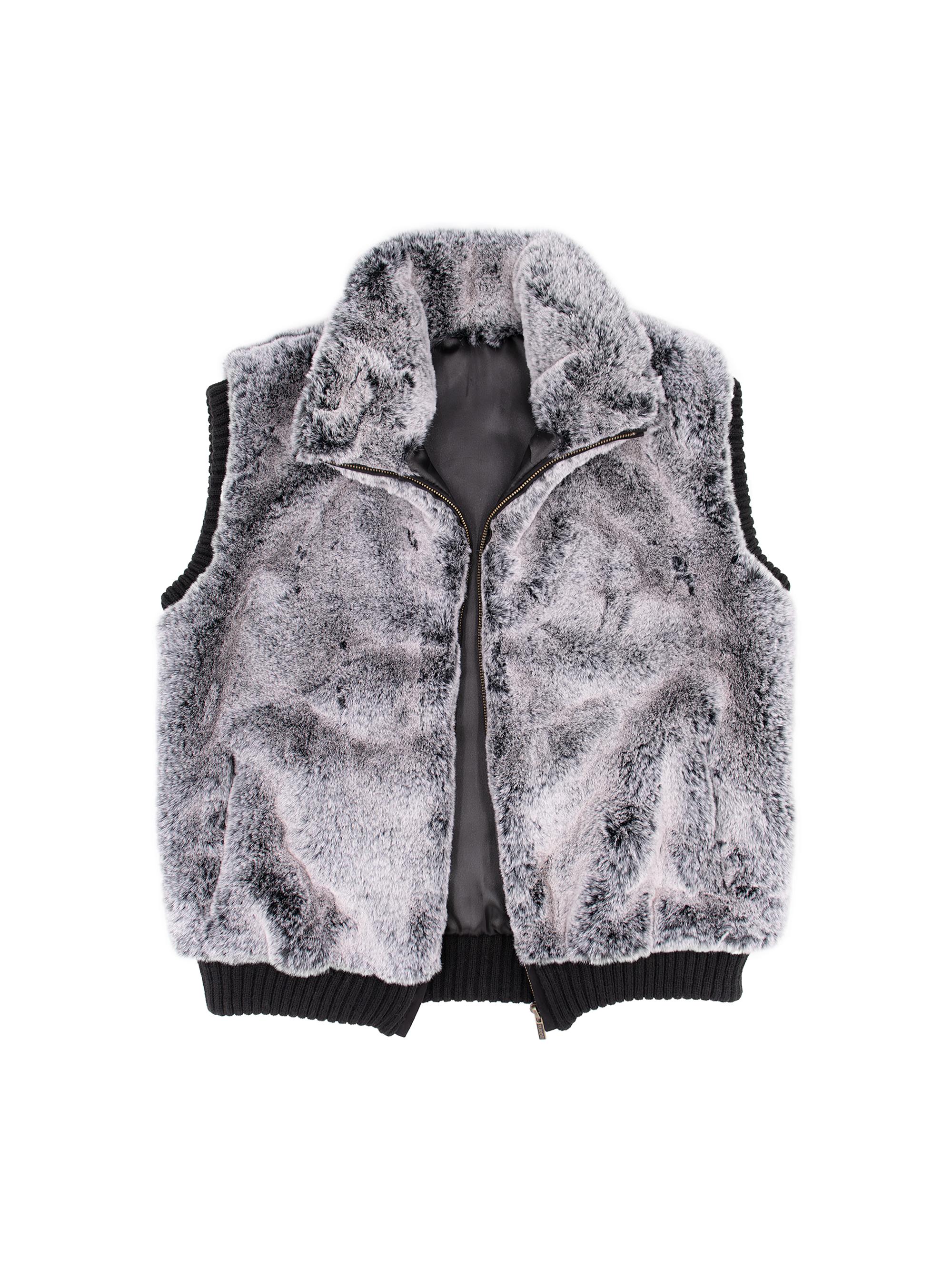 さ*ん様 Reversible Faux Shearling Work Vest さ*ん様 Reversible Faux Shearling Work Vest Fall/Winter 2024