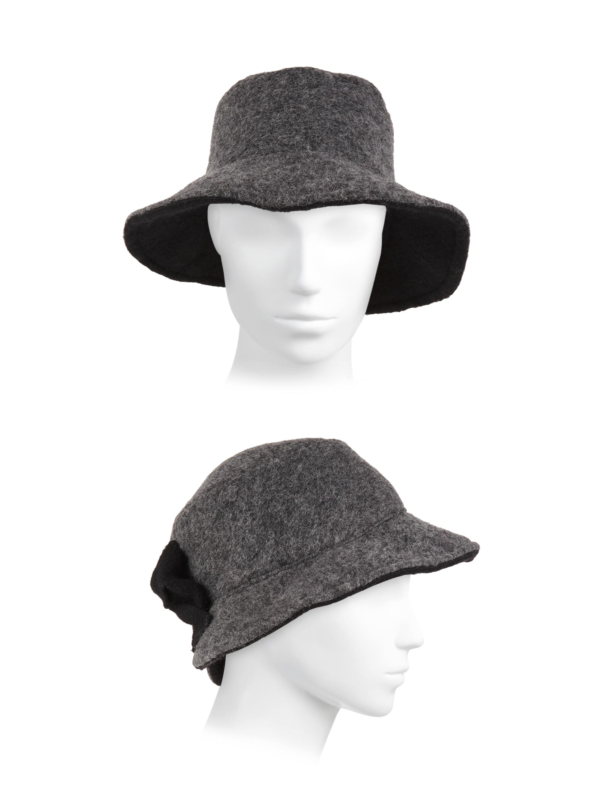 Saks Fifth Avenue Wool Floppy Hat. Surell Wool-Blend Split-Brim Floppy Hat | Saks Fifth Avenue main image 4