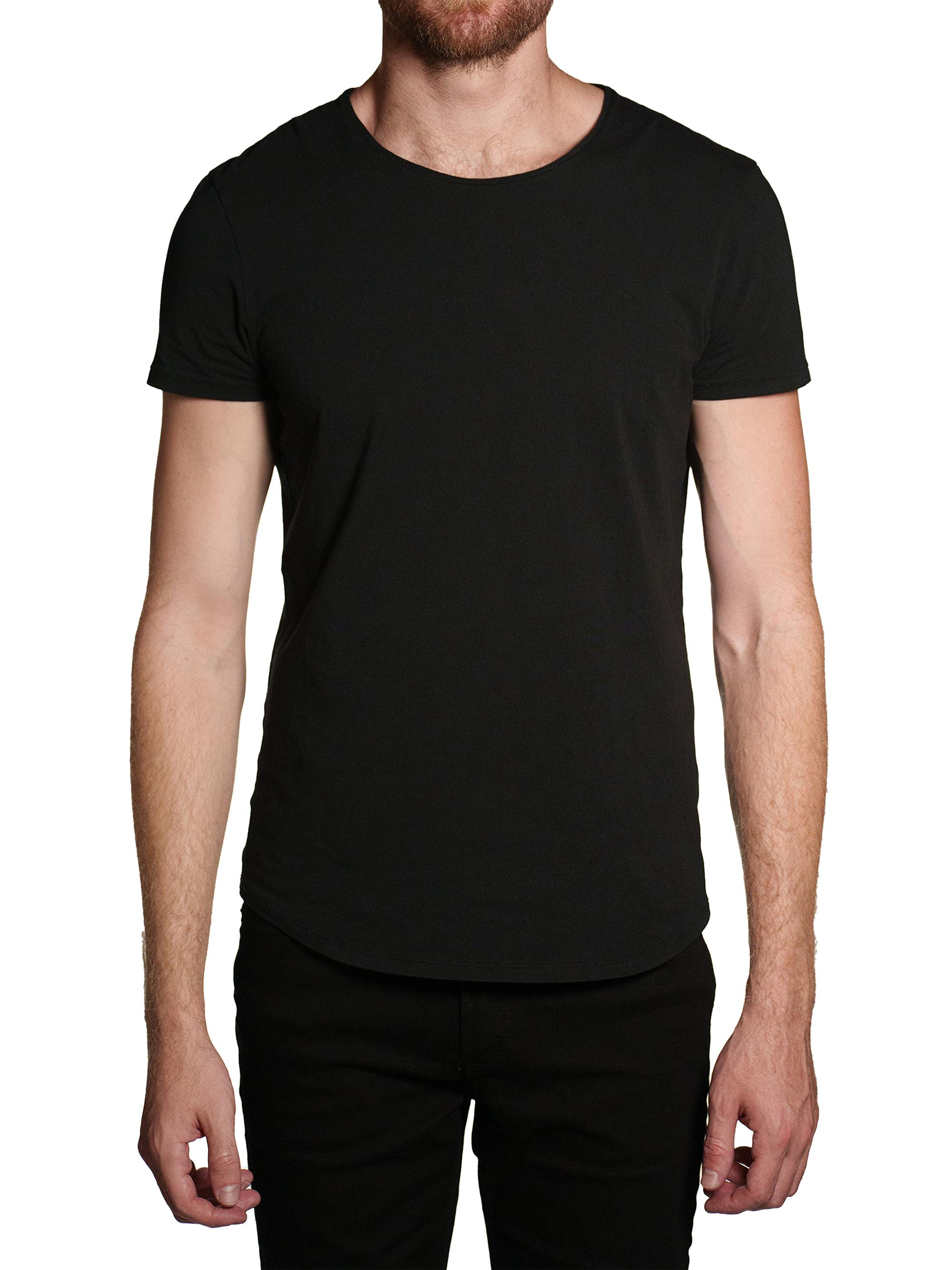 Monfrère Men's Dann Crewneck T-Shirt - Noir