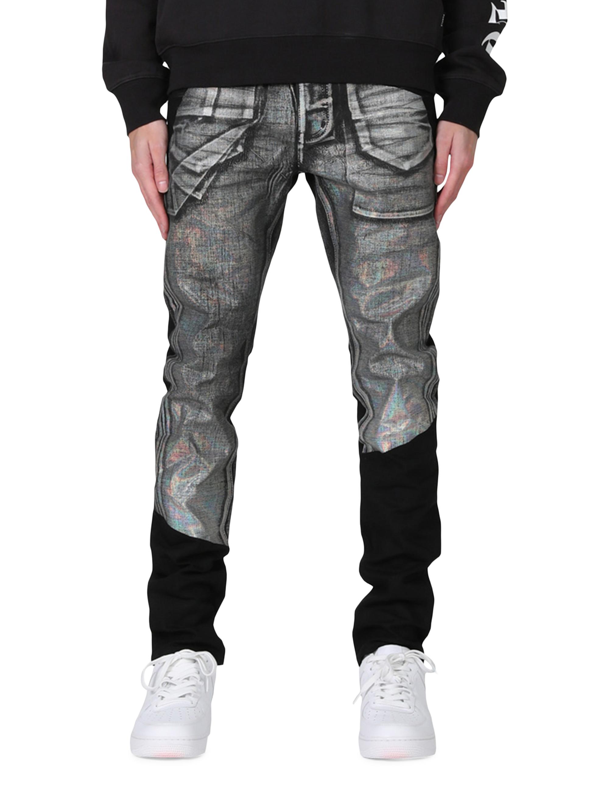 激レア　【希少】PURPLE BRAND スリムフィットジーンズ Purple Brand Stretch Destroyed Slim-Fit Jeans | Saks Fifth Avenue