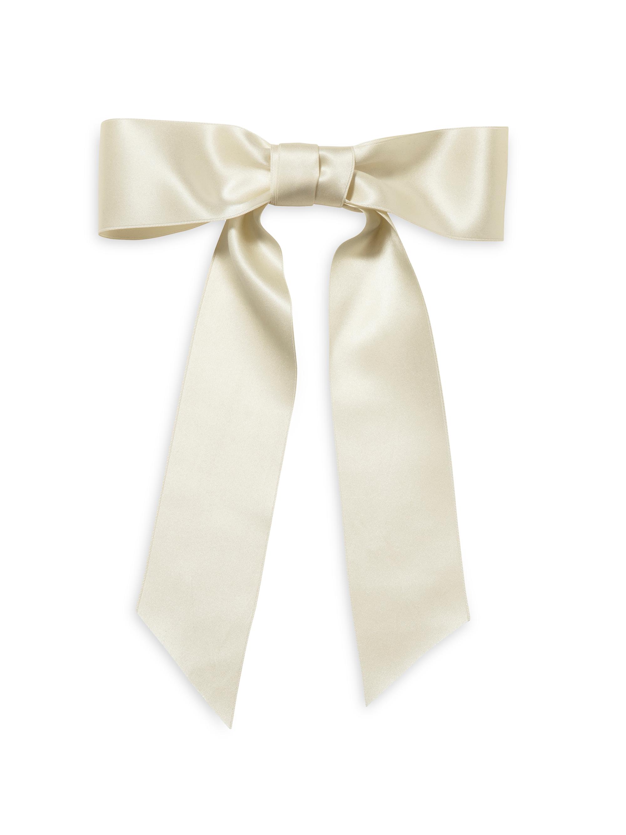 Jennifer Behr Women's x Micaela Virginia Bow Barrette - Cream