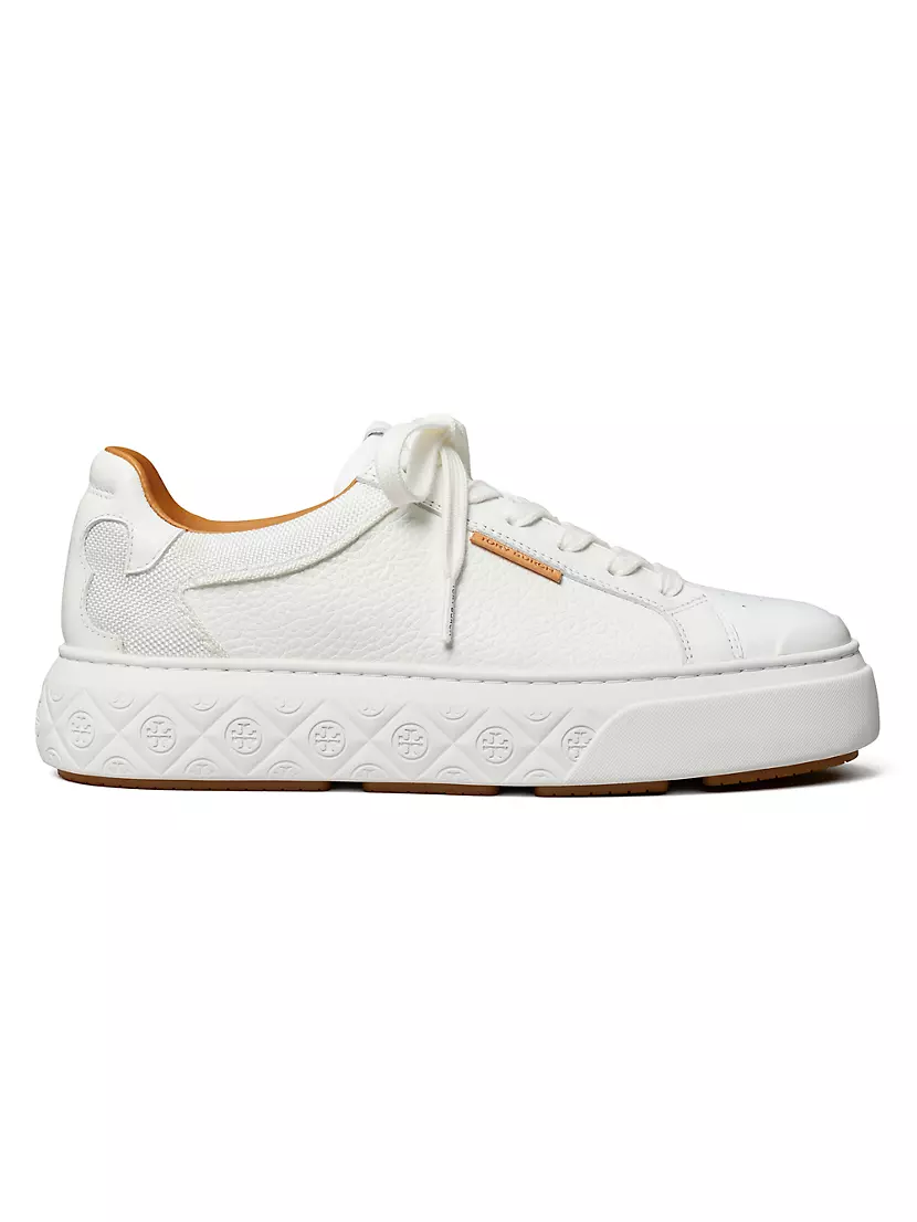 Tory Burch Ladybug Low-top Sneakers White Rosa Calc