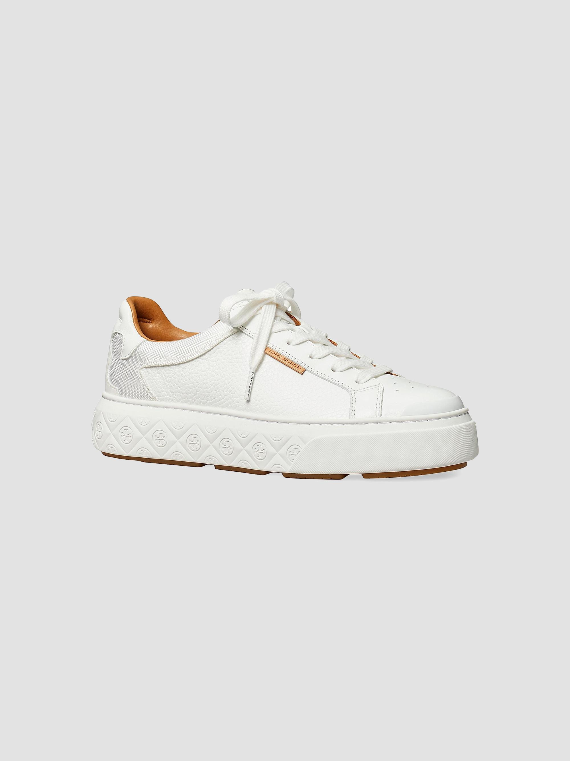Tory Burch Ladybug Leather Low-Top Sneakers | Saks Fifth Avenue