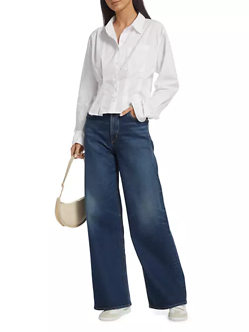 Shop Citizens of Humanity Paloma Baggy Wide-Leg Jeans | Saks Fifth
