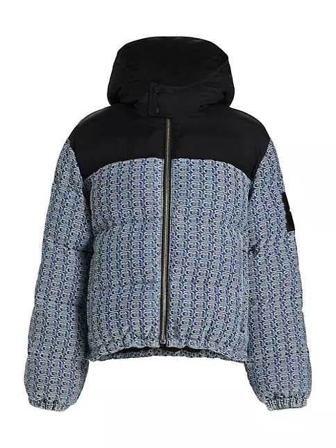 Louis Vuitton Flap Pocket Hooded Wrap Coat Night Blue. Size 40