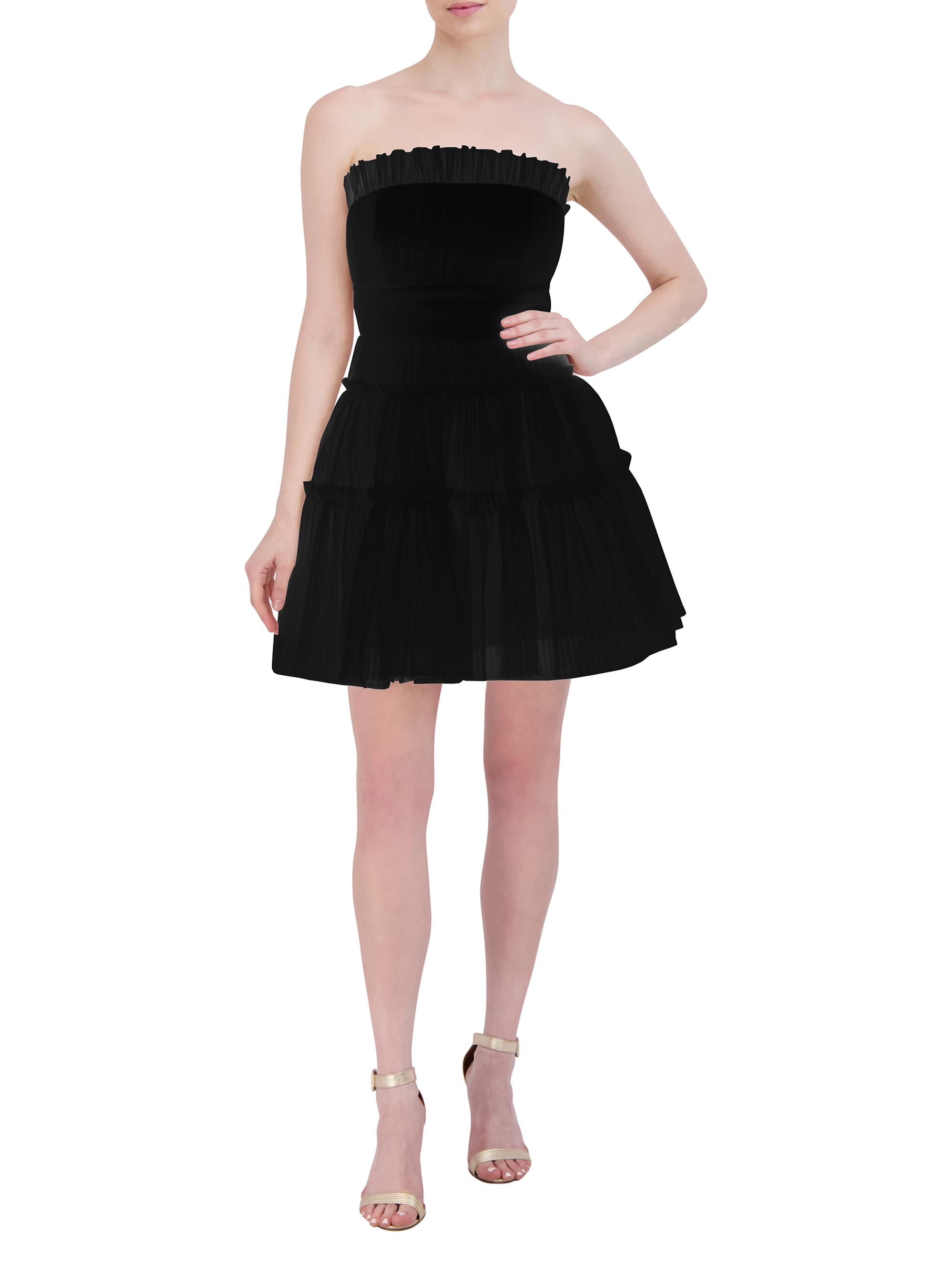 【NOTREemor 】tulle mini dress/ black NOTREemor 】tulle mini dress/ black