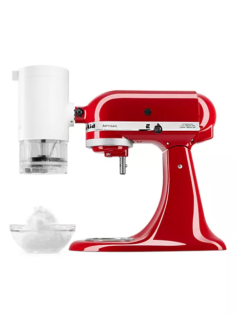 FOR KitchenAid Shave Ice Attachment with 8 Extra Plastic Ice Molds